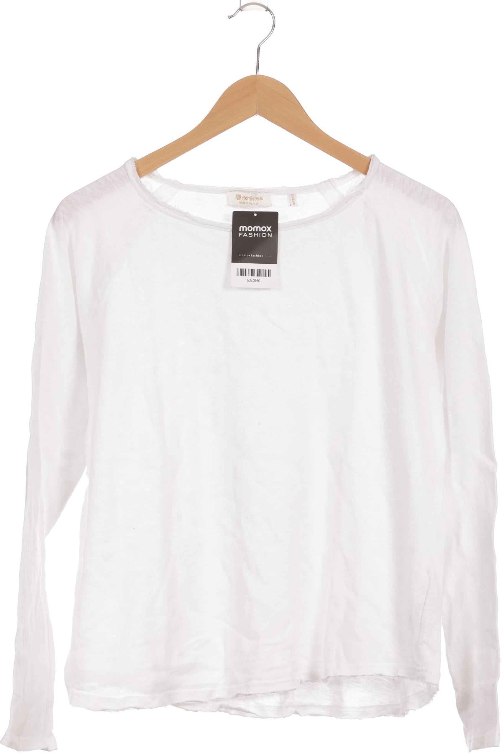 

Rich & Royal Damen Langarmshirt, weiß, Gr.