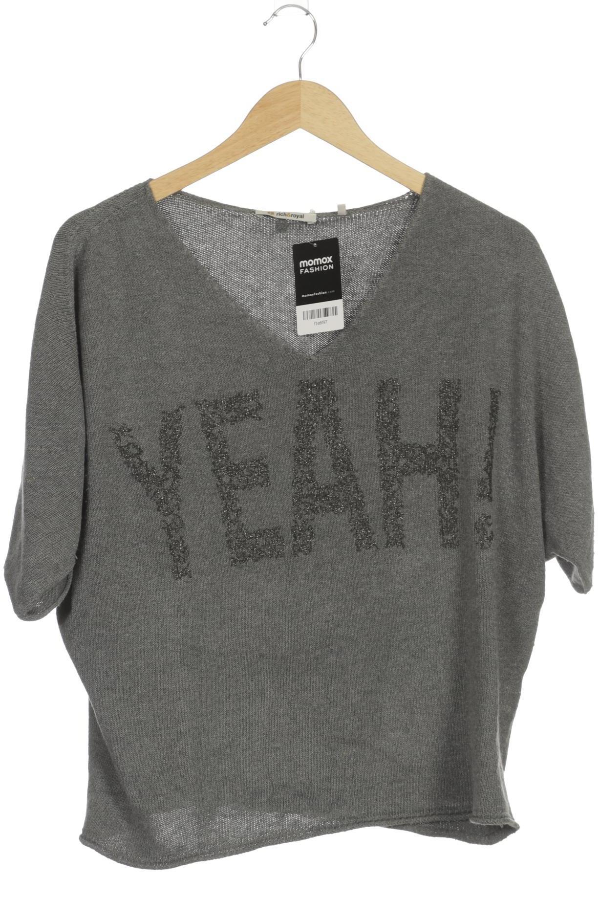 

Rich & Royal Damen Pullover, grau, Gr.