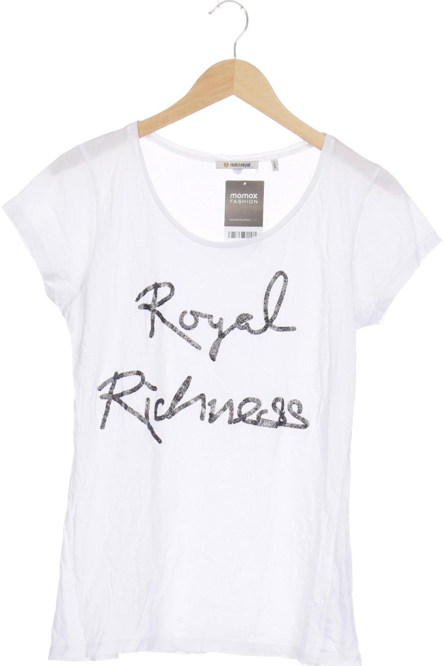 

Rich & Royal Damen T-Shirt, weiß, Gr.