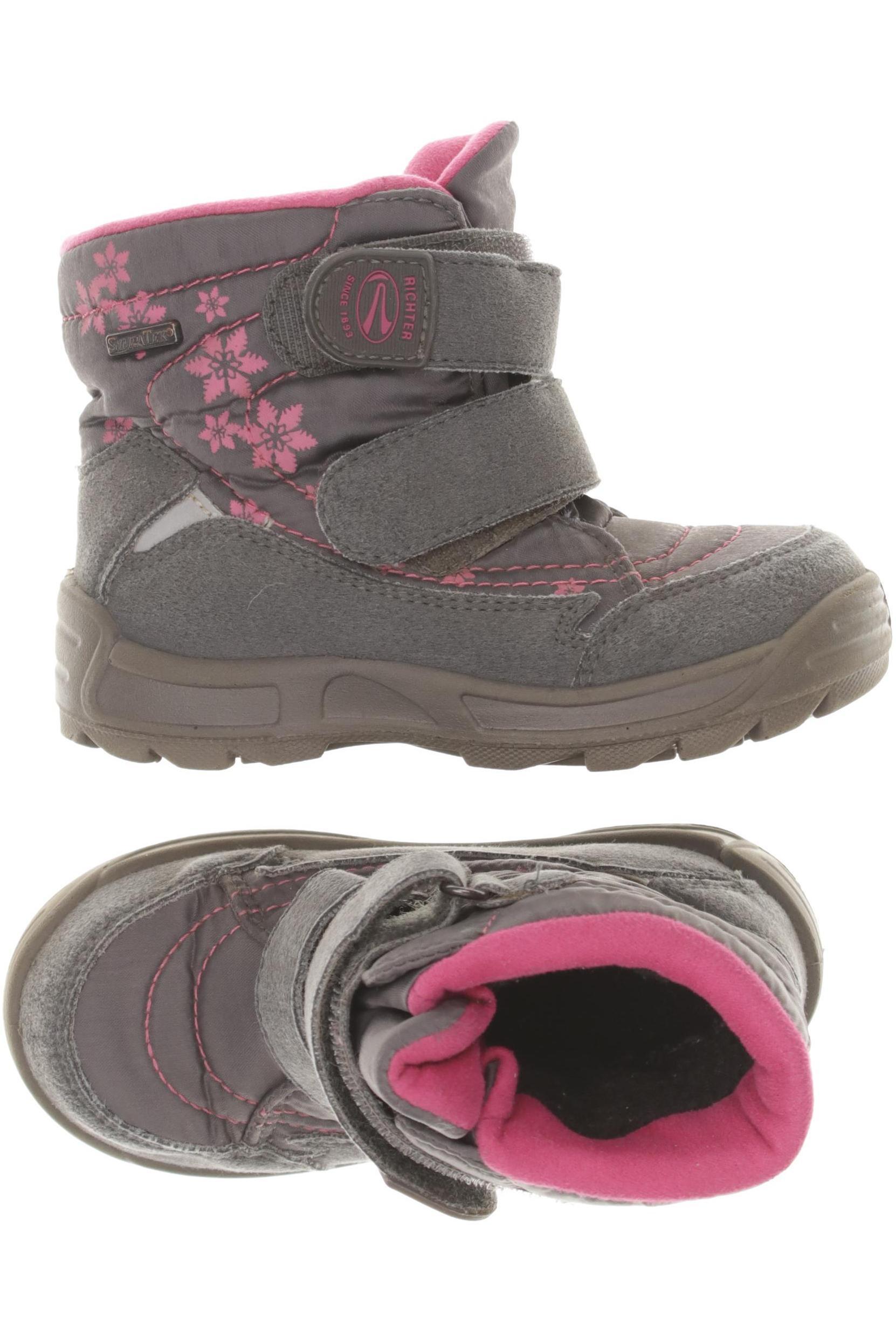 

Richter Shoes Mädchen Kinderschuhe, grau, Gr. 25