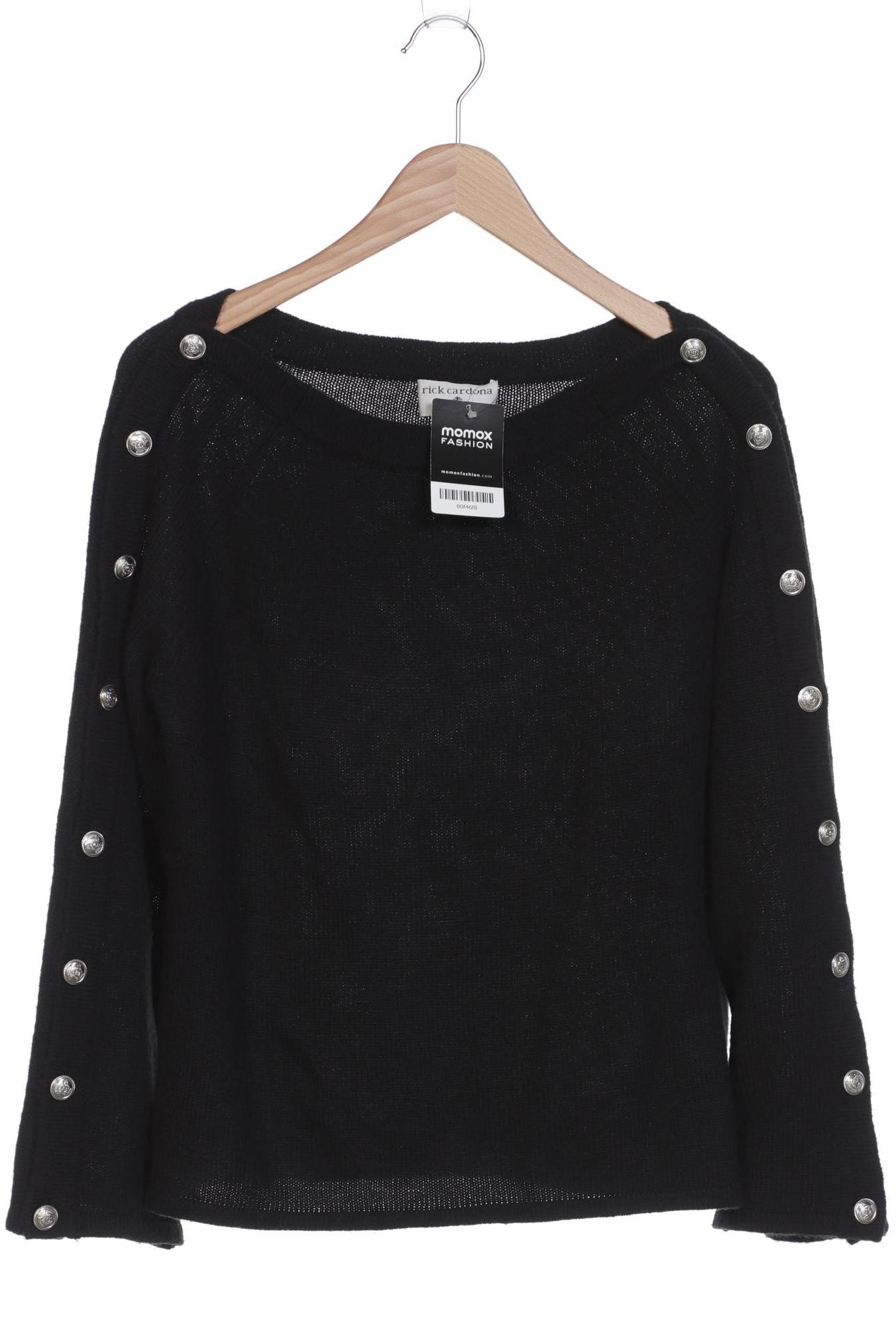 

Rick Cardona by heine Damen Pullover, schwarz, Gr. 36