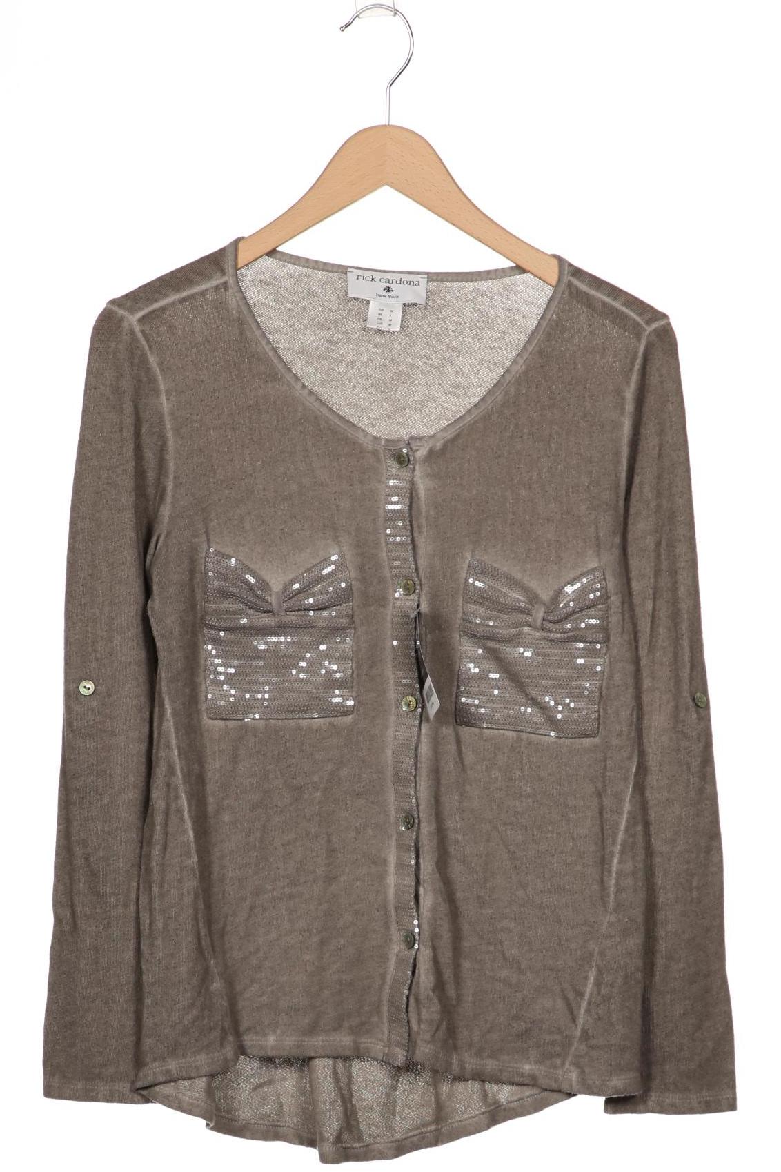 

Rick Cardona by heine Damen Strickjacke, beige, Gr. 34