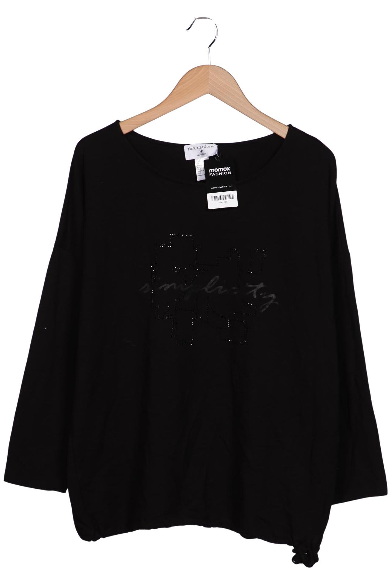 

Rick Cardona by heine Damen Langarmshirt, schwarz, Gr. 48