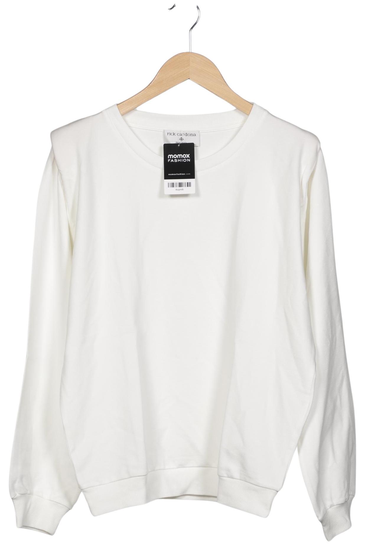 

Rick Cardona by heine Damen Sweatshirt, weiß, Gr. 40