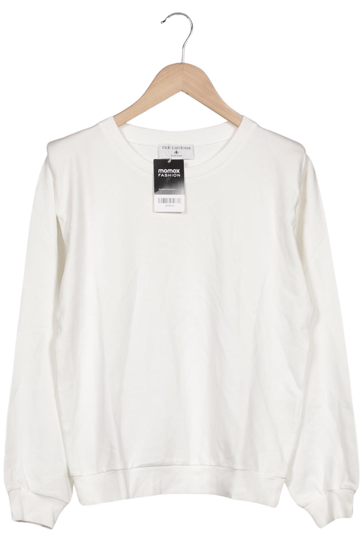 

Rick Cardona by heine Damen Sweatshirt, weiß, Gr. 36