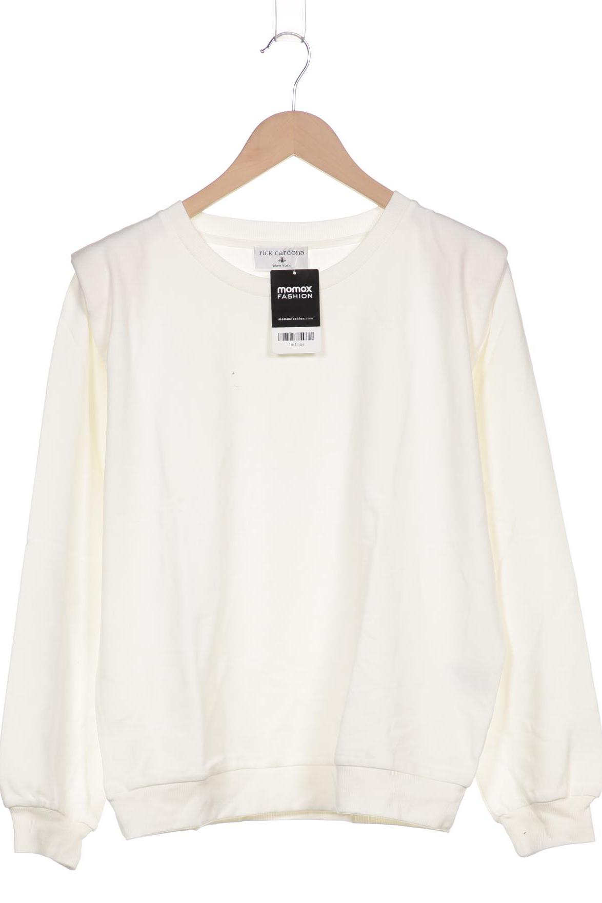 

Rick Cardona by heine Damen Sweatshirt, weiß, Gr. 42