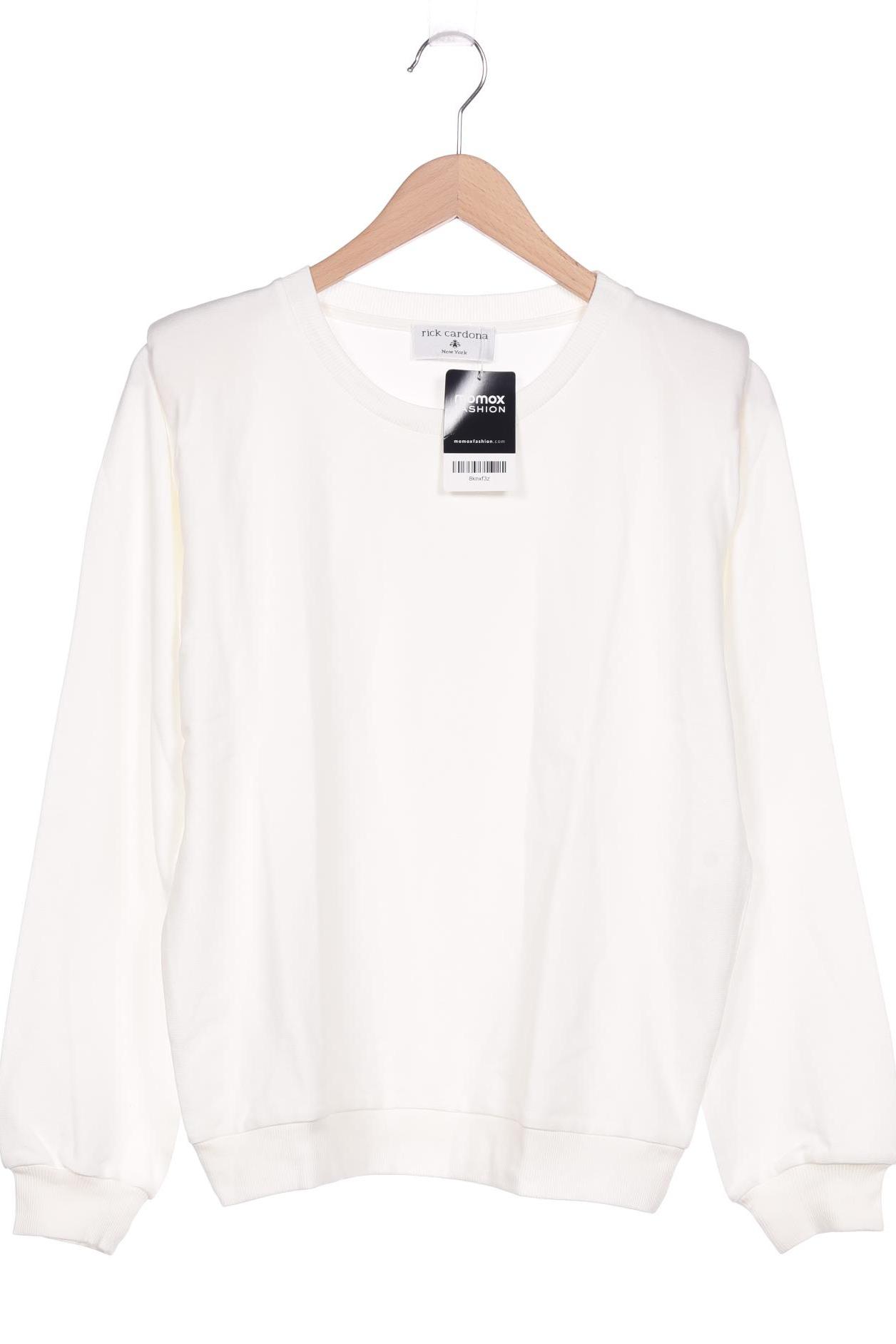 

Rick Cardona by heine Damen Sweatshirt, weiß, Gr. 38