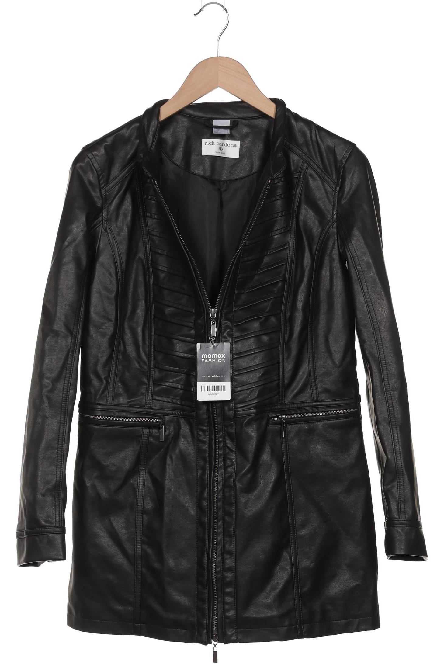 

Rick Cardona by heine Damen Mantel, schwarz, Gr. 38
