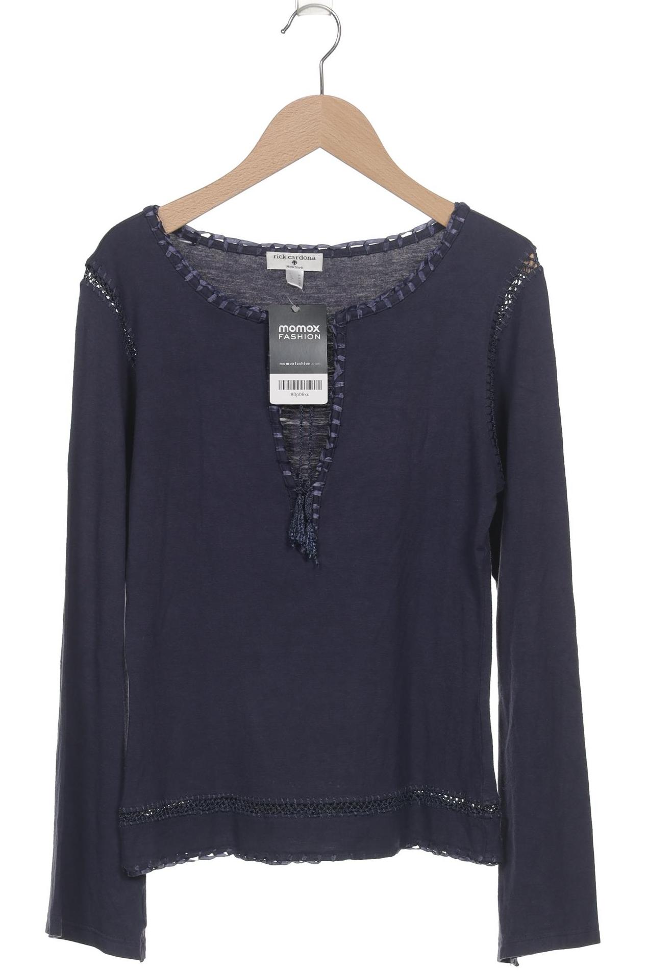 

Rick Cardona by heine Damen Langarmshirt, marineblau, Gr. 36