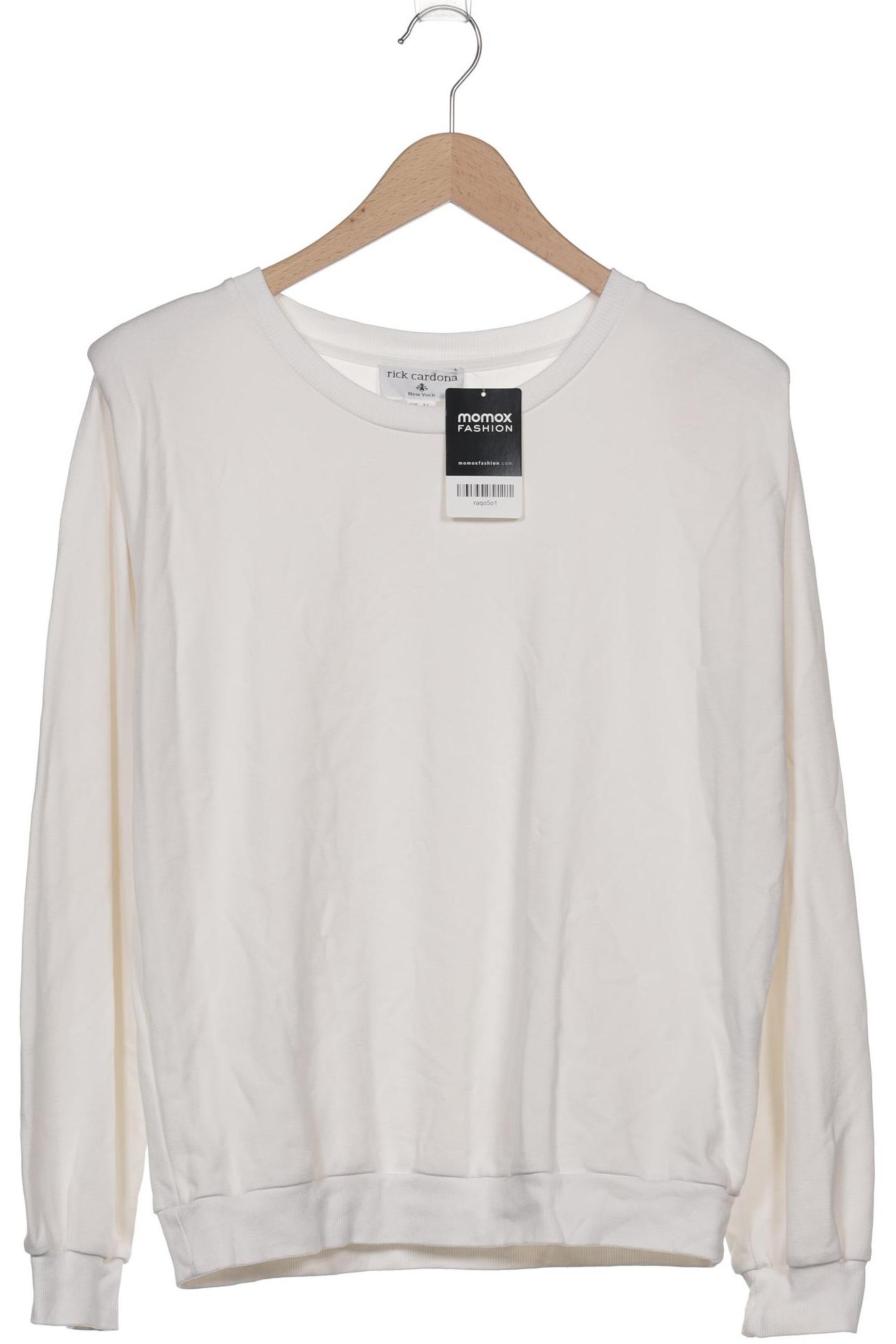 

Rick Cardona by heine Damen Sweatshirt, weiß, Gr. 42