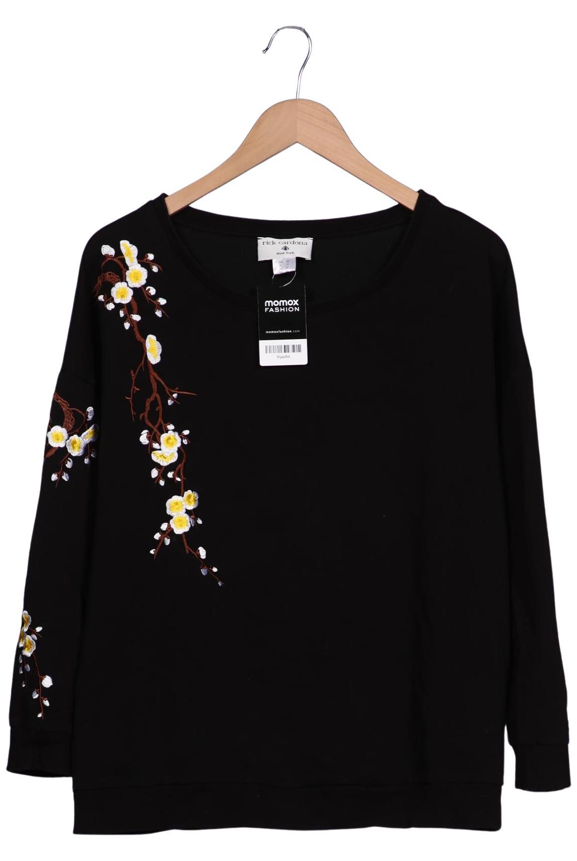 

Rick Cardona by heine Damen Sweatshirt, schwarz, Gr. 40
