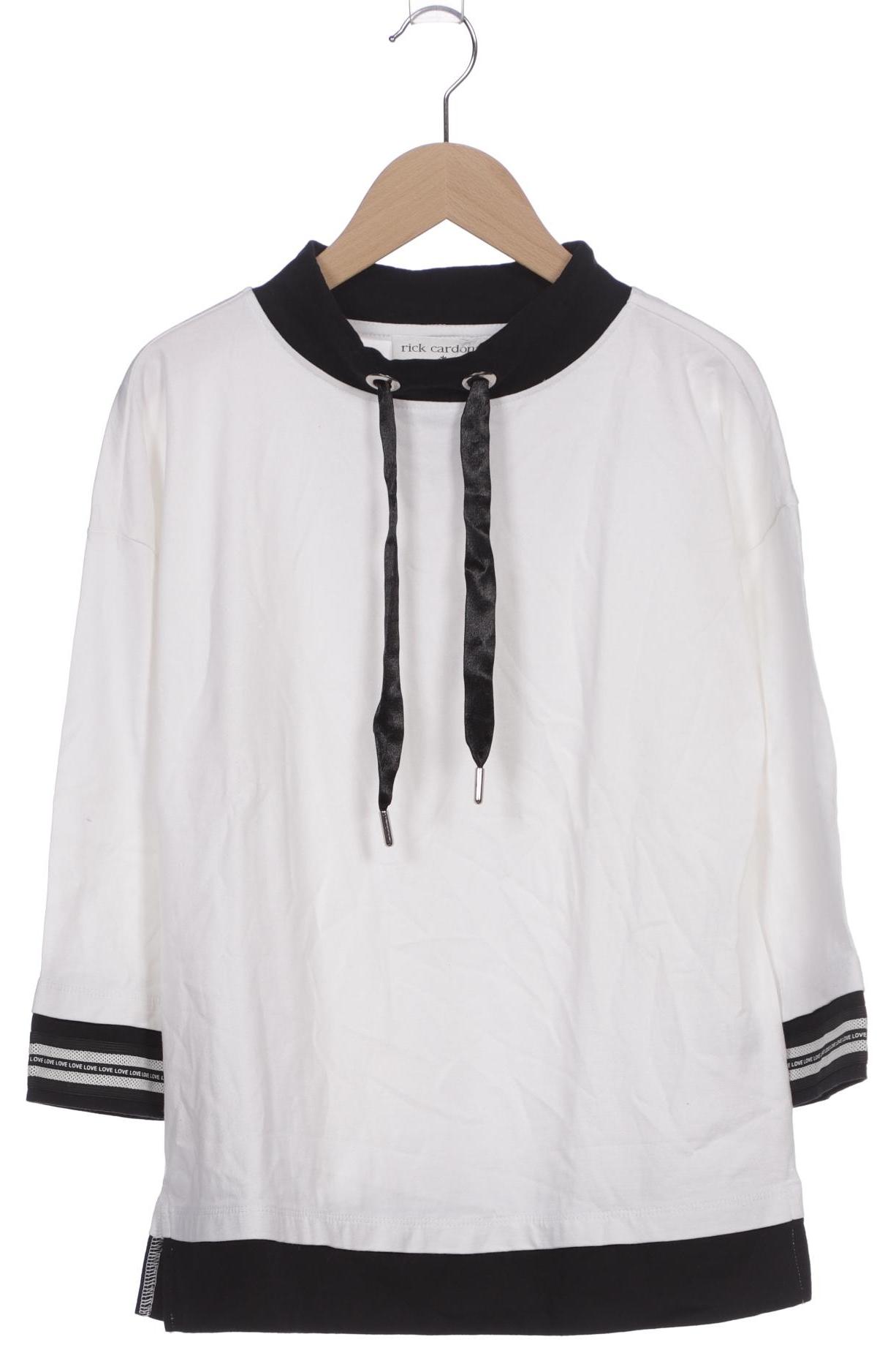 

Rick Cardona by heine Damen Sweatshirt, weiß, Gr. 36