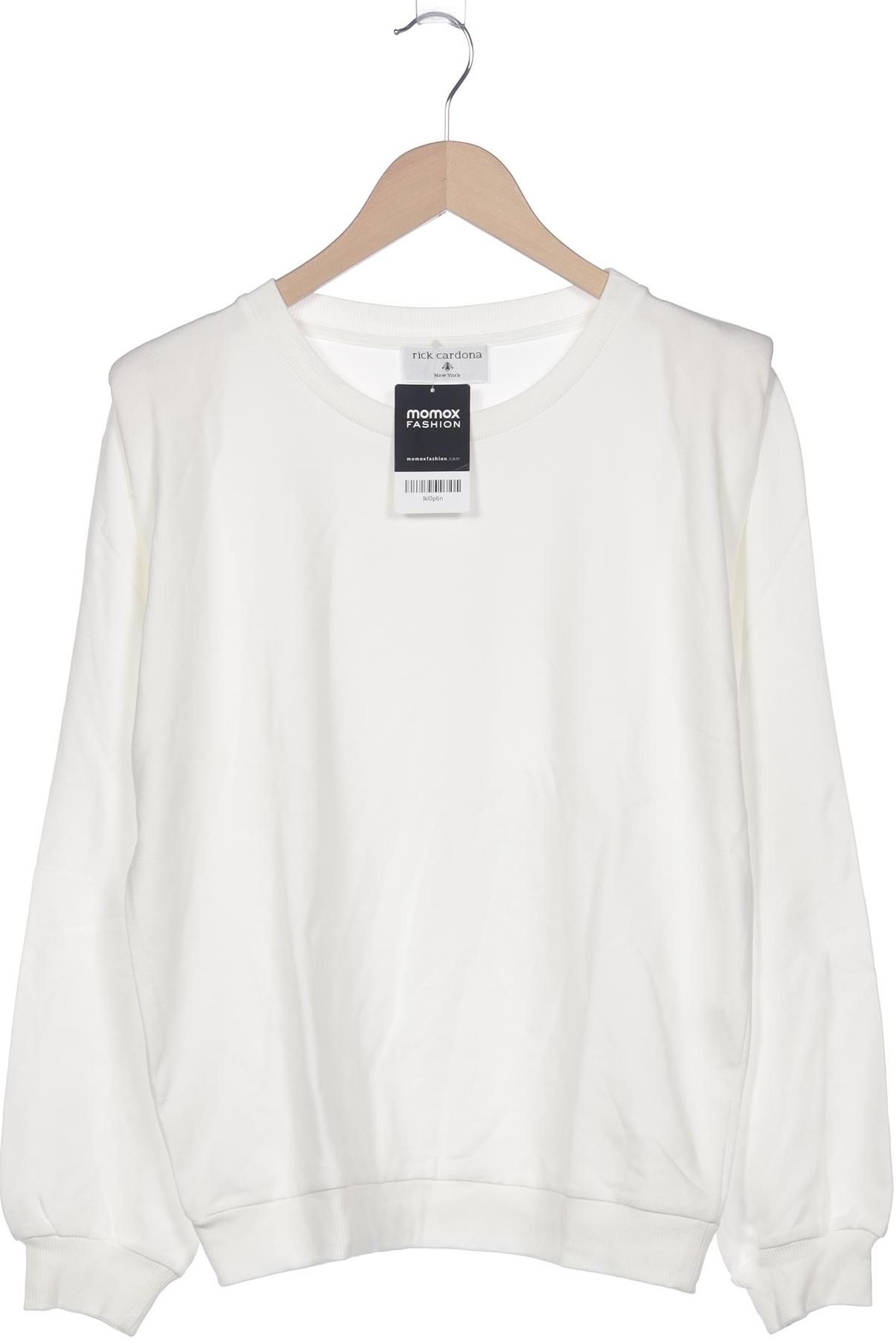 

Rick Cardona by heine Damen Sweatshirt, weiß, Gr. 40