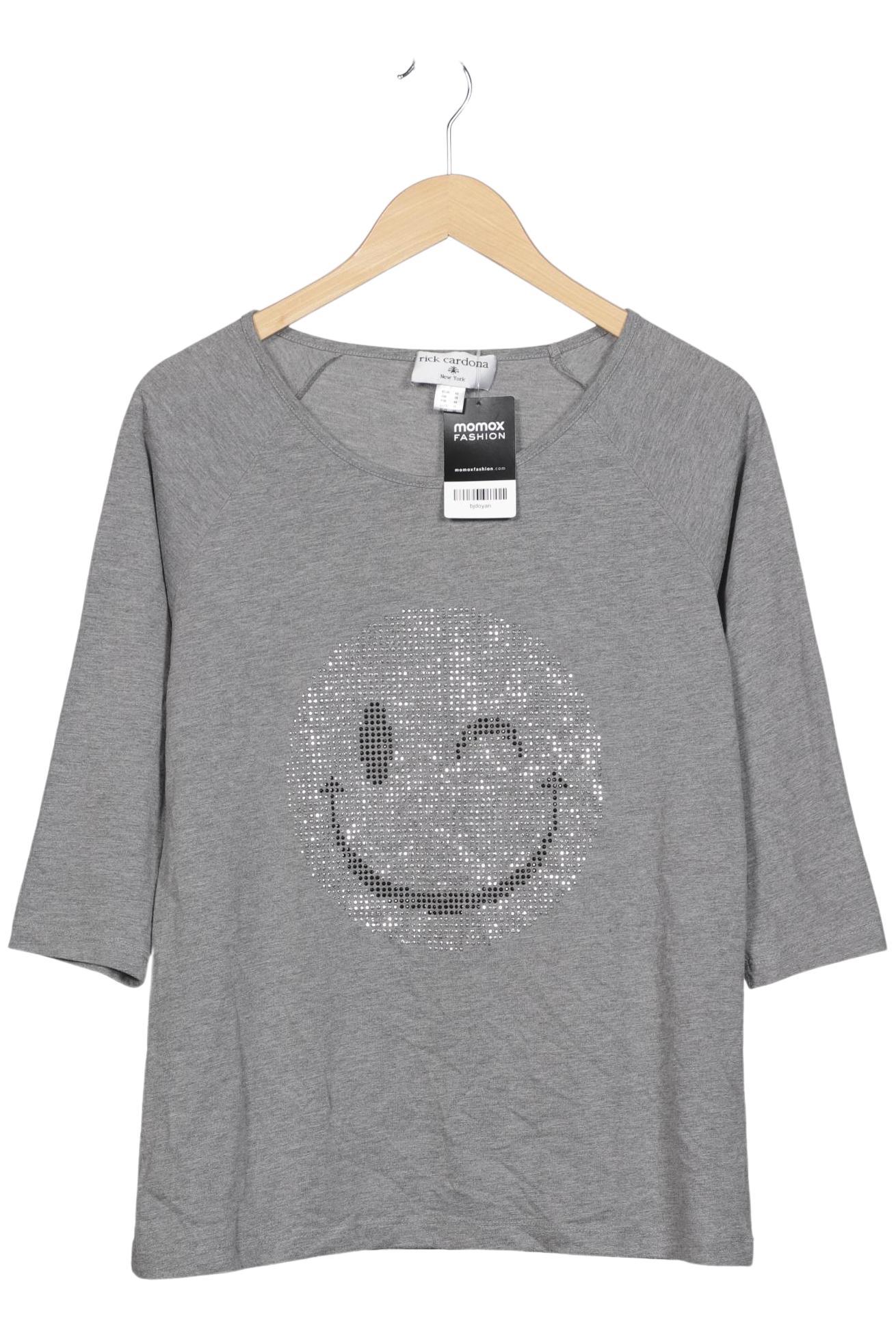 

Rick Cardona by heine Damen Langarmshirt, grau, Gr. 42