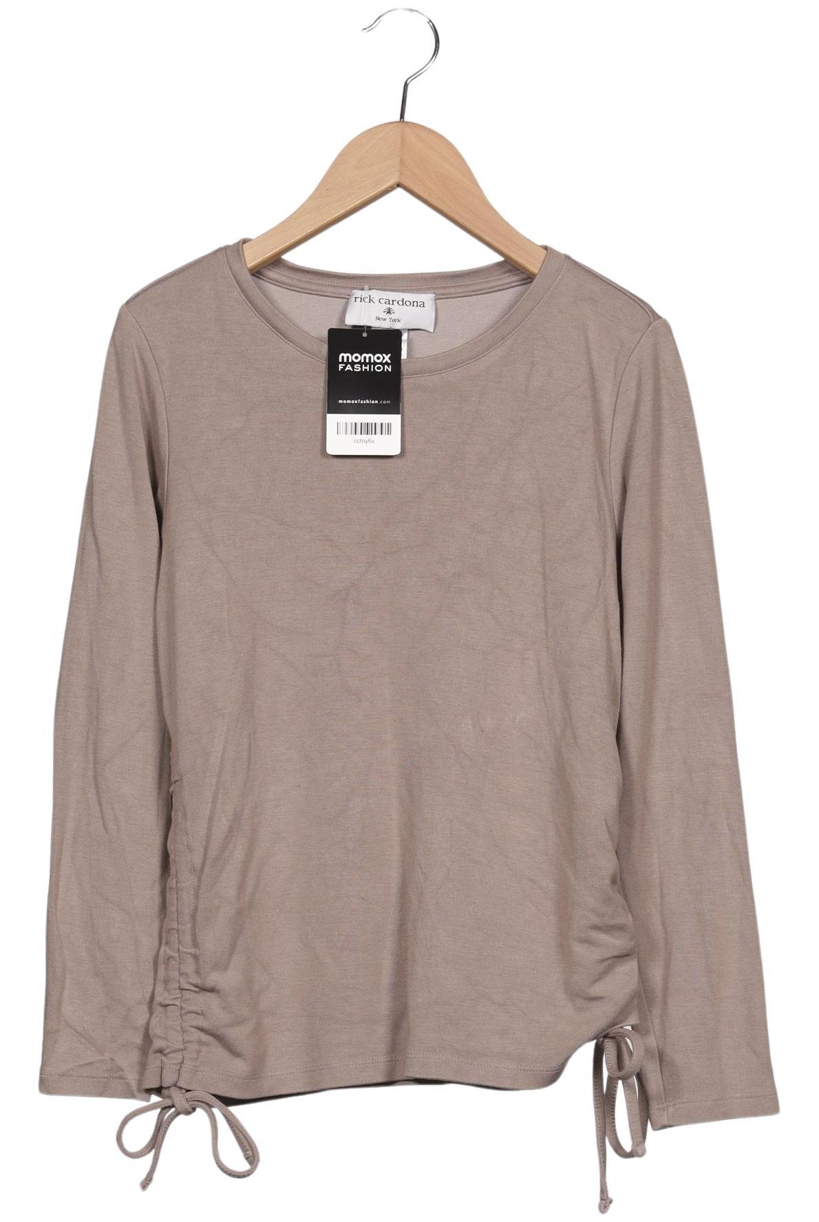 

Rick Cardona by heine Damen Langarmshirt, beige, Gr. 36