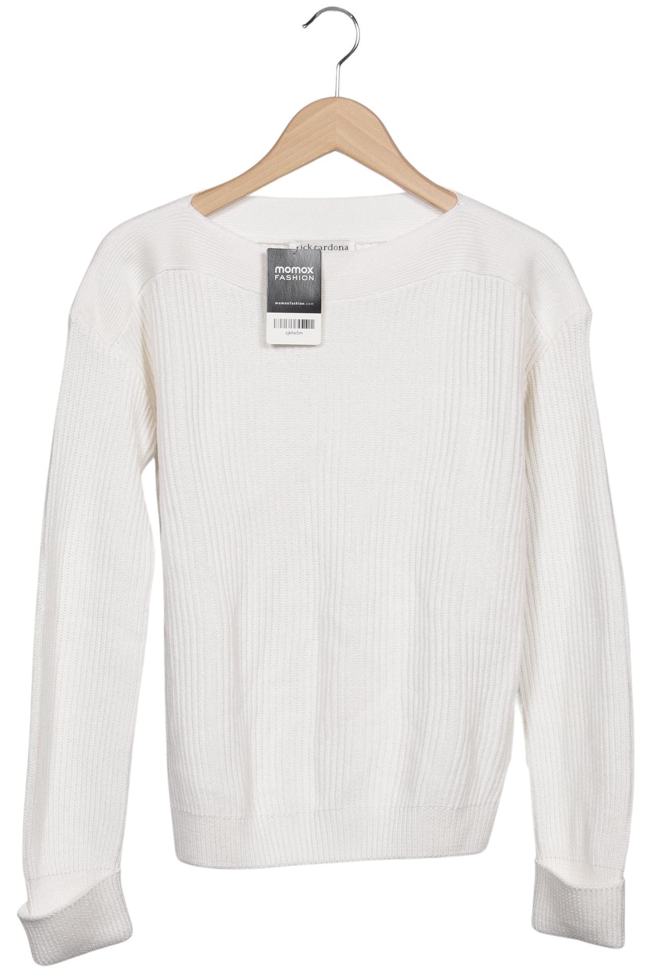 

Rick Cardona by heine Damen Pullover, weiß, Gr. 34