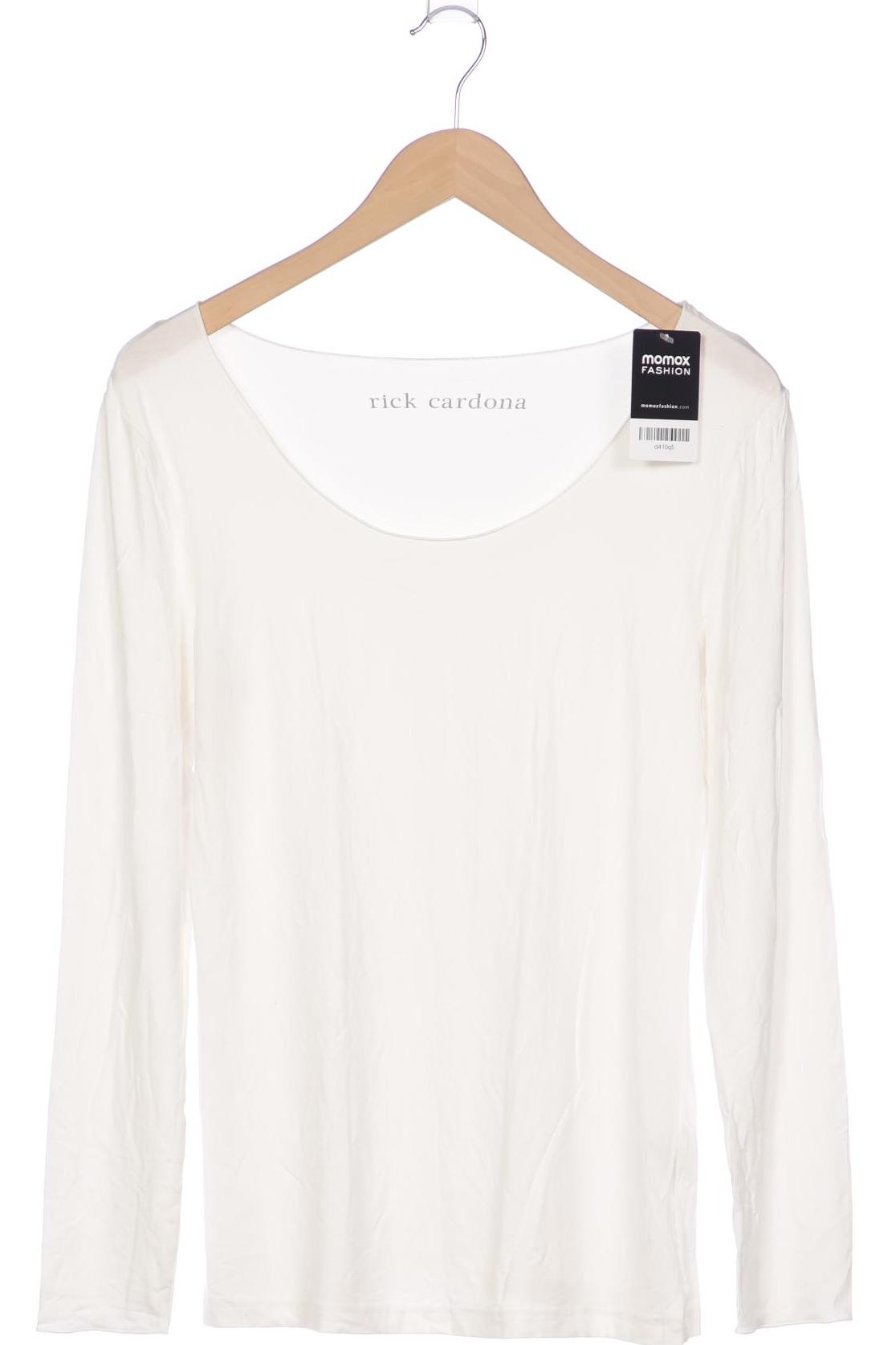 

Rick Cardona by heine Damen Langarmshirt, weiß, Gr. 40
