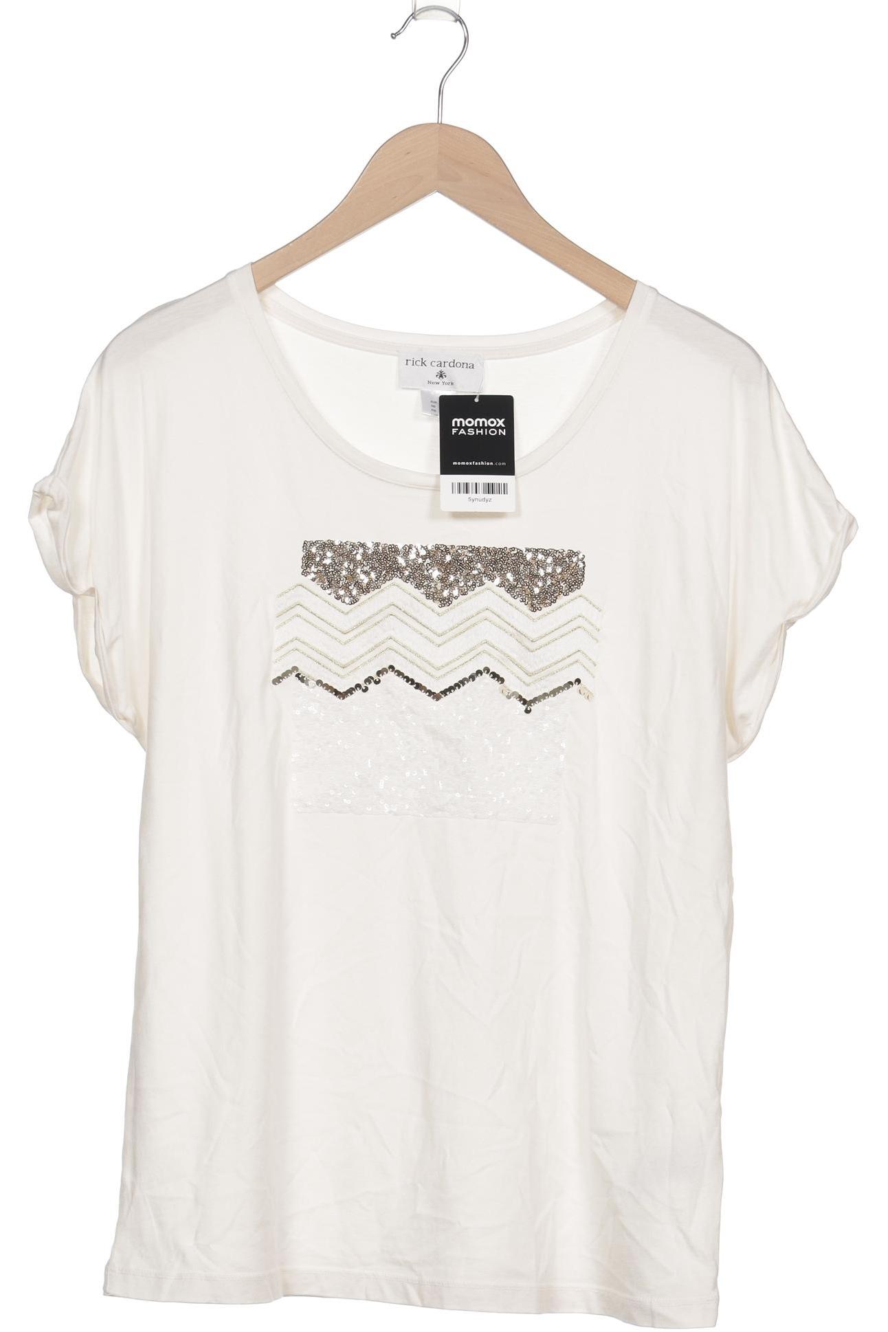 

Rick Cardona by heine Damen T-Shirt, cremeweiß, Gr. 40