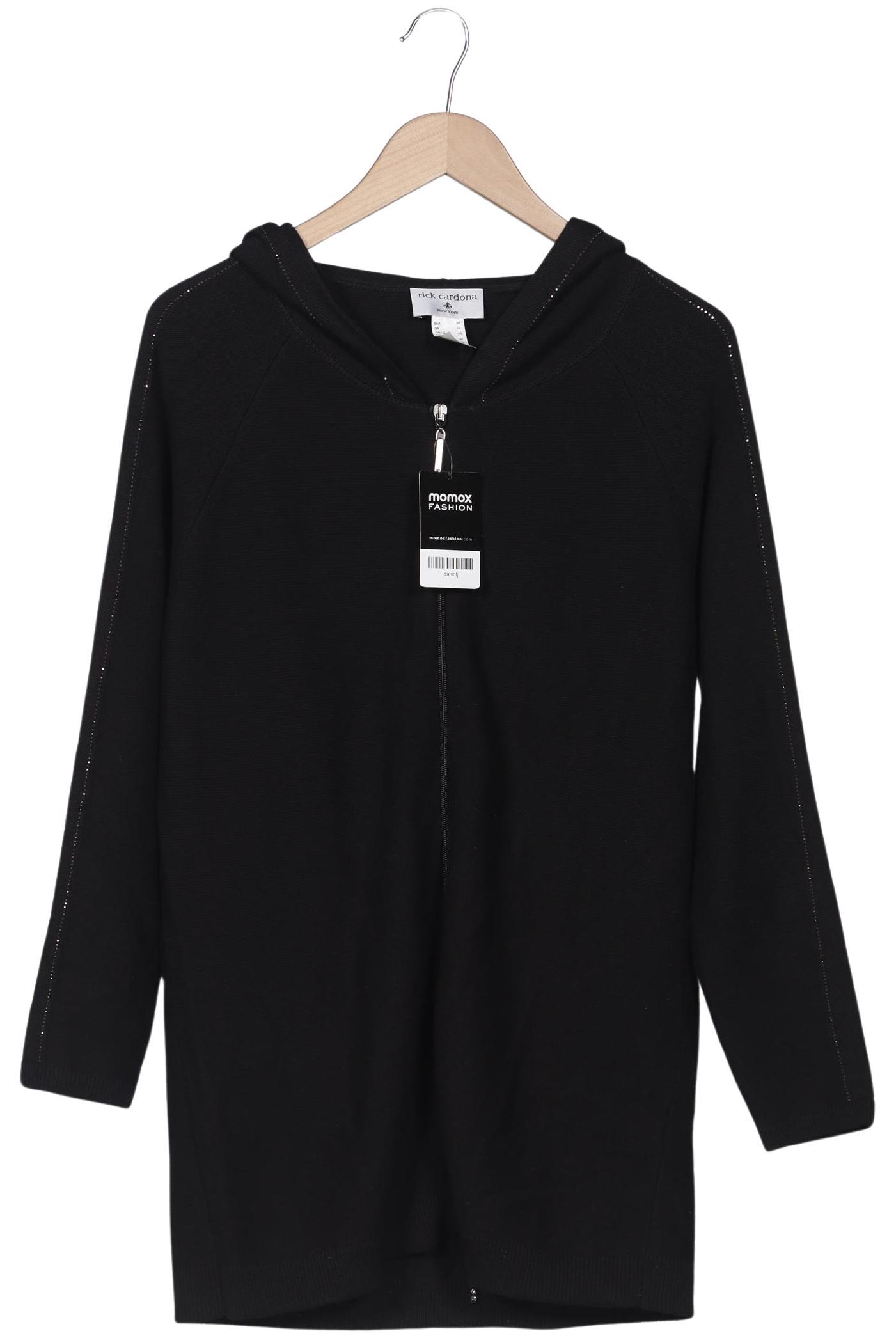 

Rick Cardona by heine Damen Strickjacke, schwarz, Gr. 38