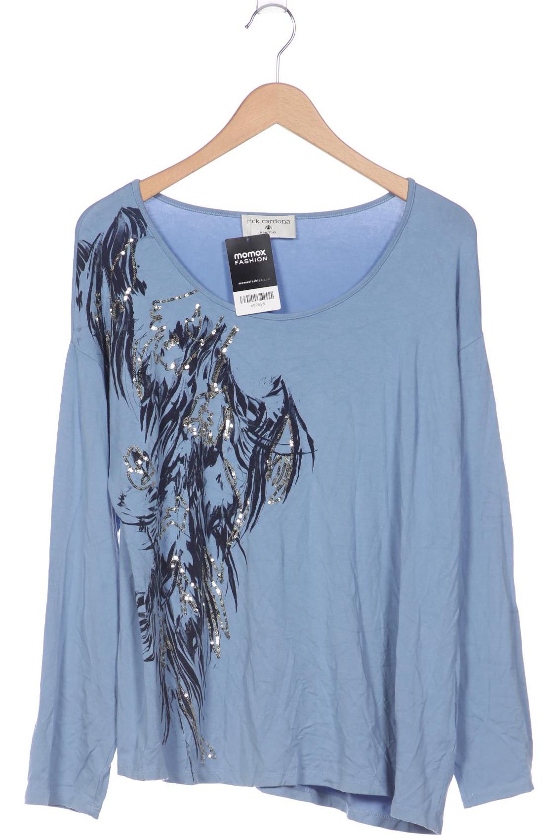 

Rick Cardona by heine Damen Langarmshirt, blau, Gr. 46
