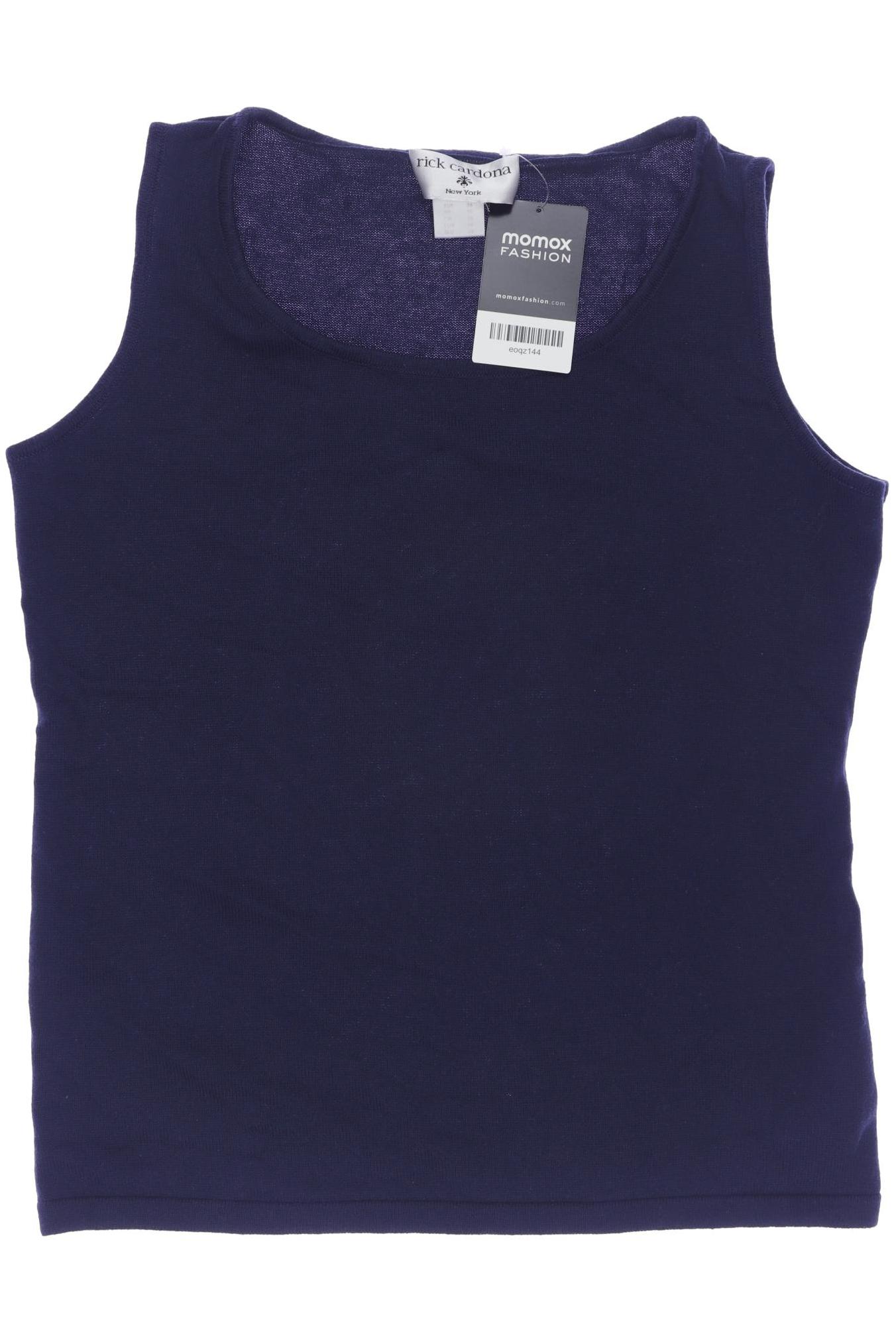 

Rick Cardona by heine Damen Top, marineblau, Gr. 36