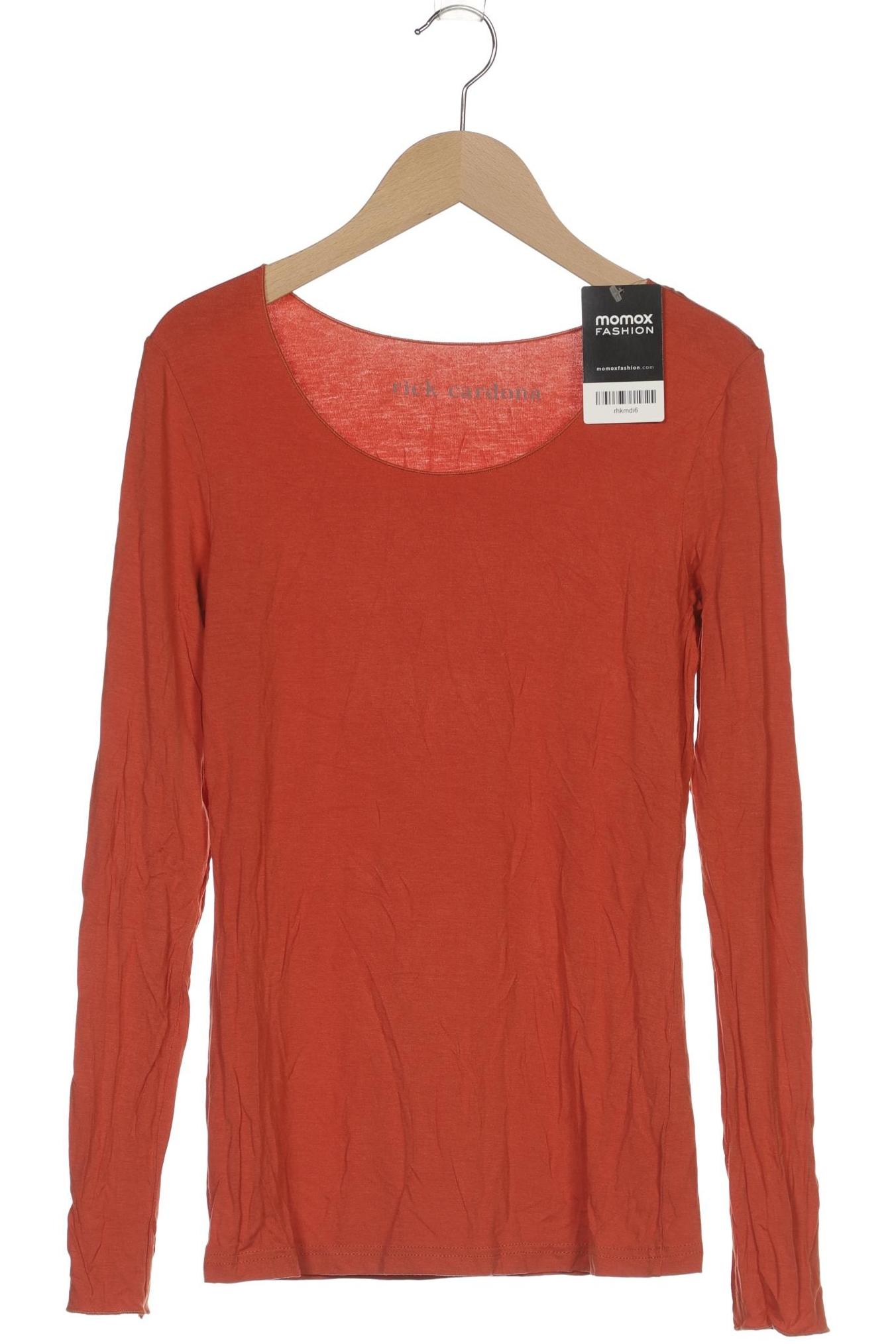 

Rick Cardona by heine Damen Langarmshirt, orange, Gr. 34