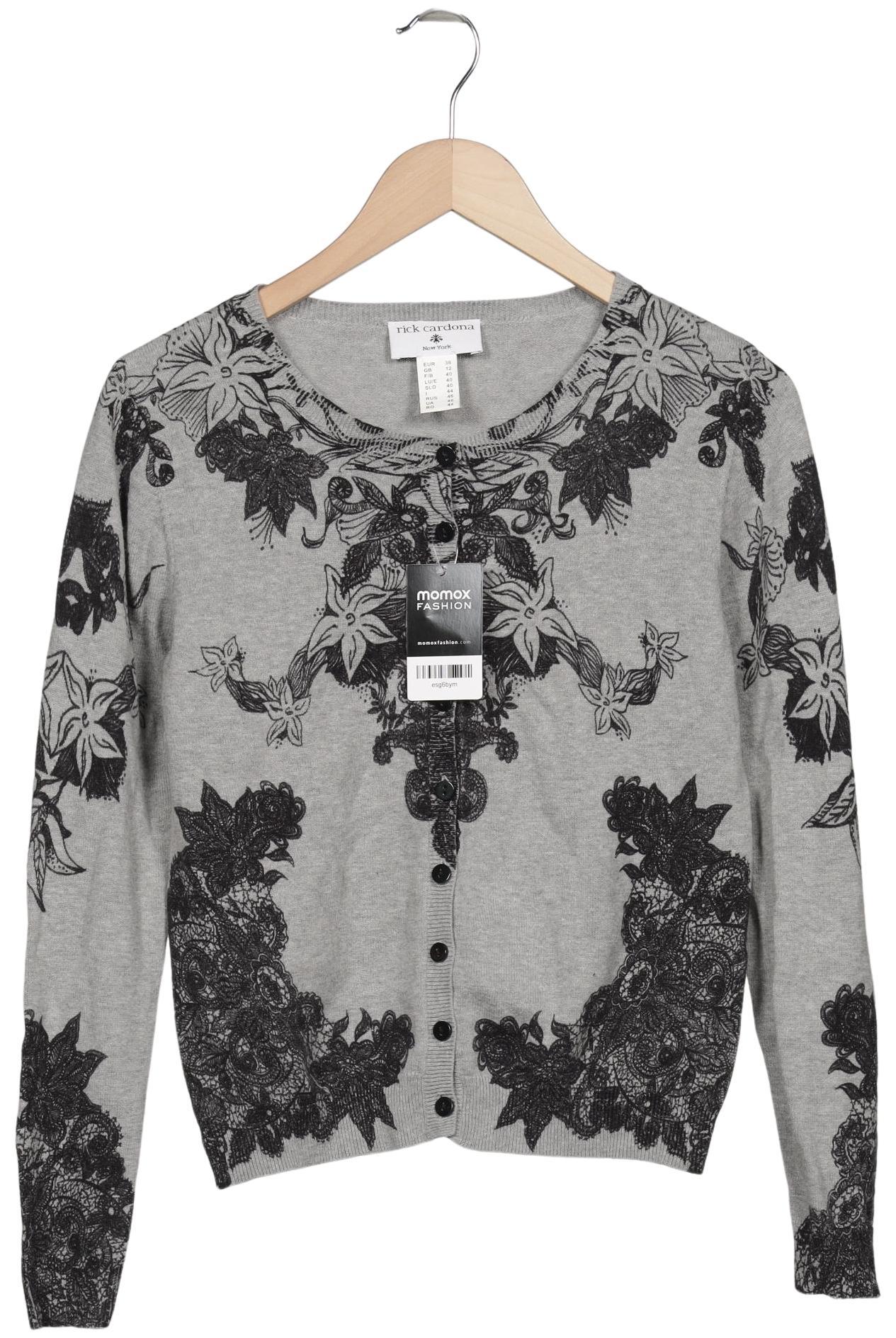 

Rick Cardona by heine Damen Strickjacke, grau, Gr. 38