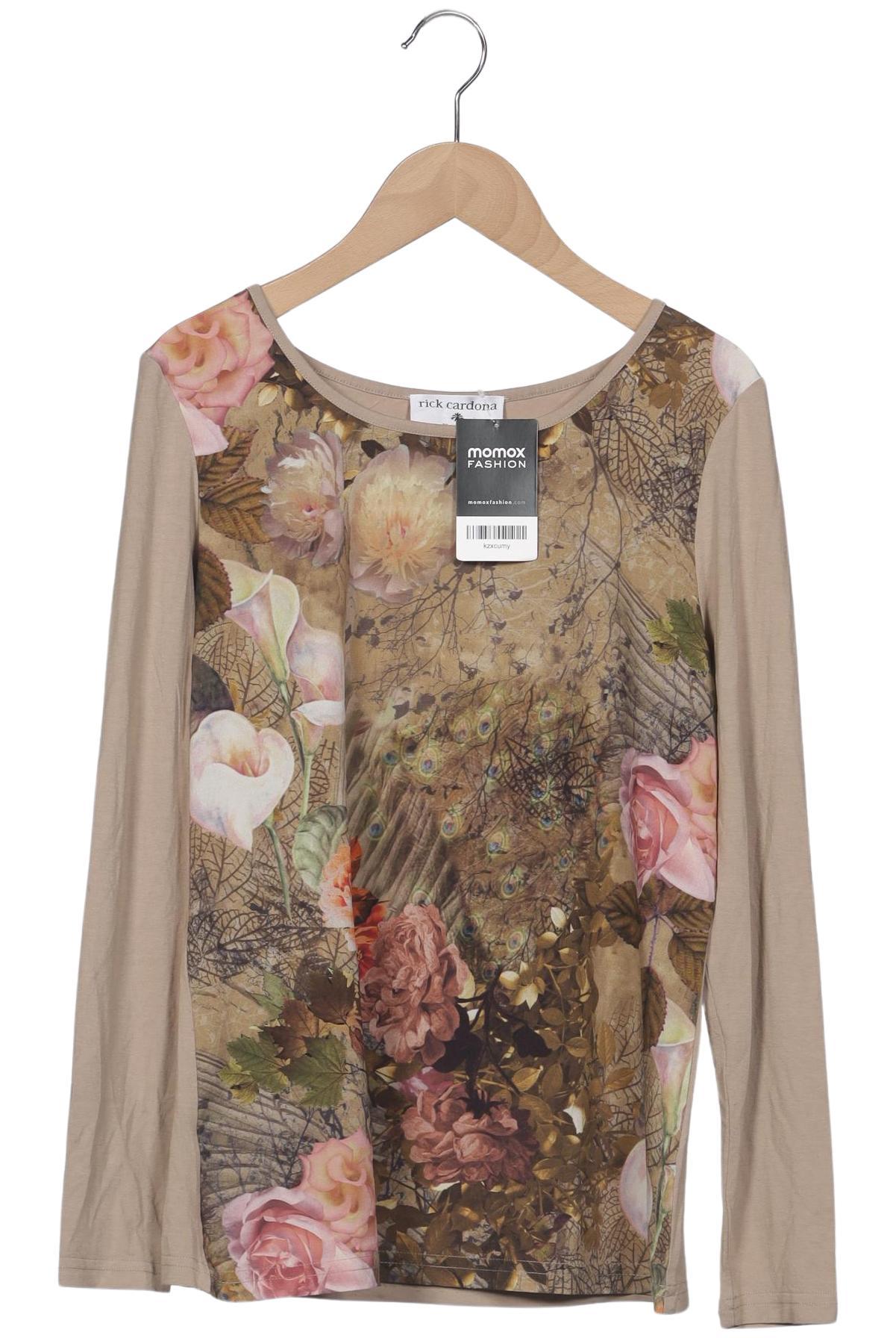 

Rick Cardona by heine Damen Langarmshirt, beige, Gr. 38