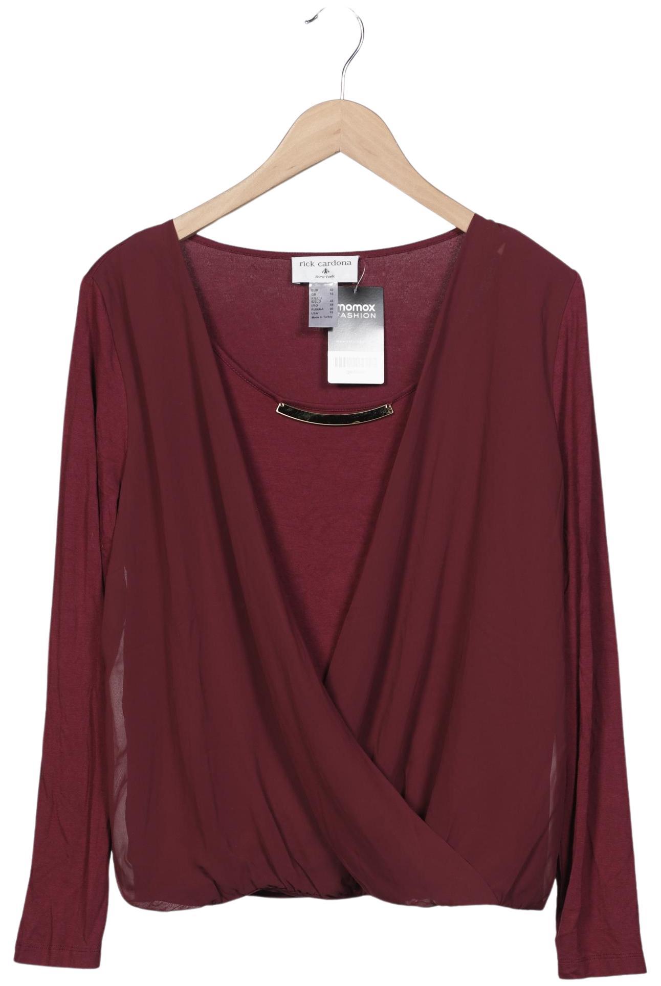 

Rick Cardona by heine Damen Bluse, bordeaux, Gr. 42