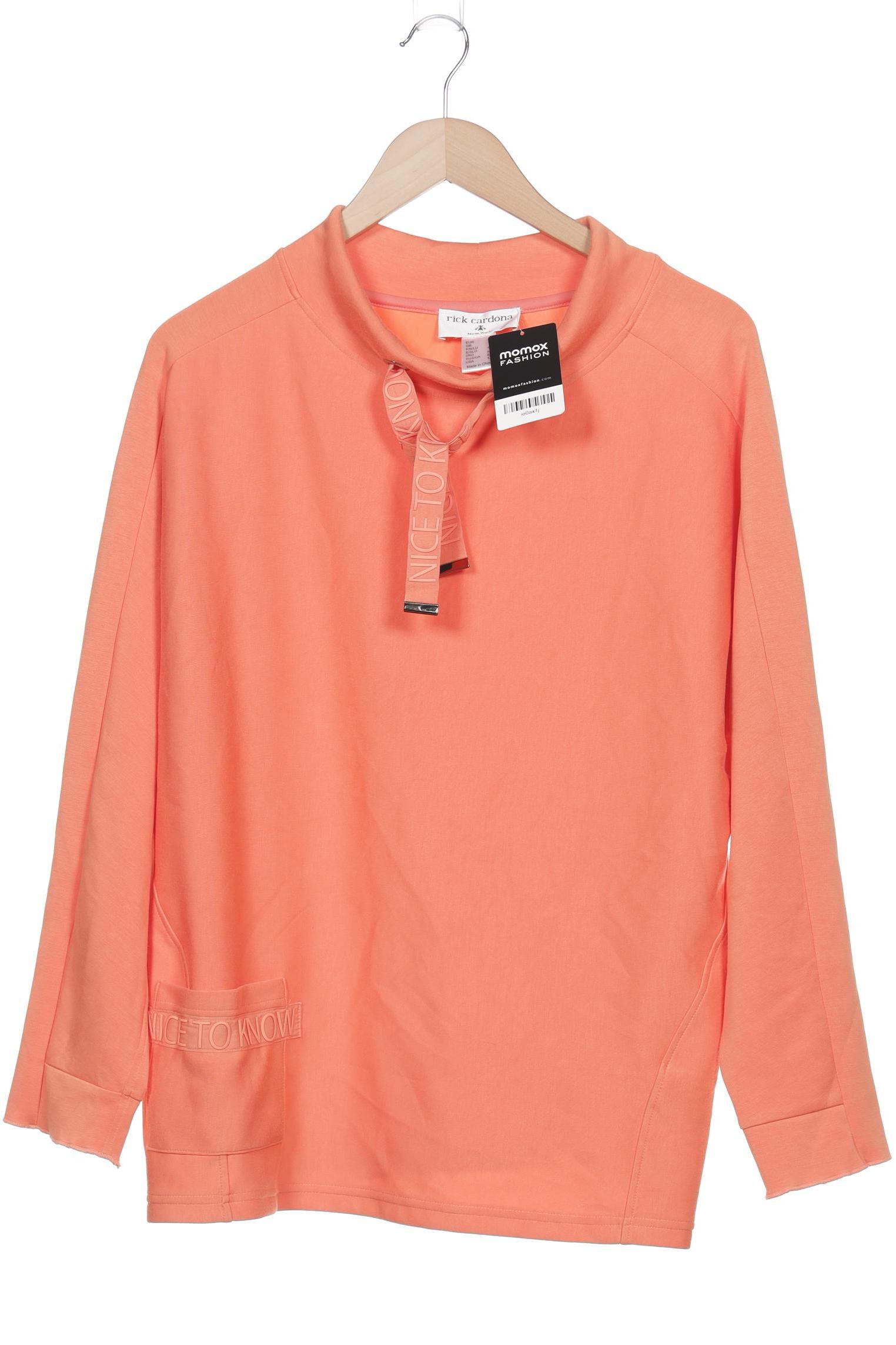 

Rick Cardona by heine Damen Sweatshirt, orange, Gr. 44