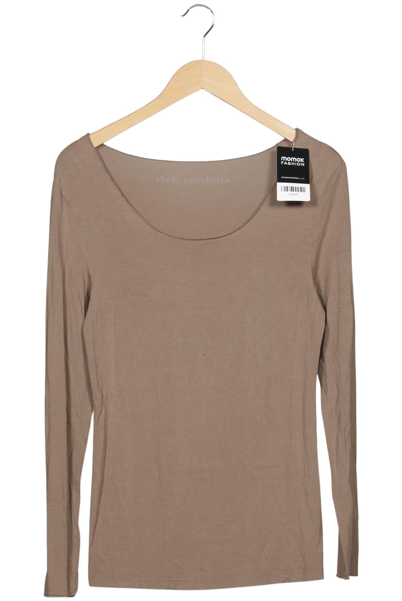 

Rick Cardona by heine Damen Langarmshirt, beige, Gr. 34