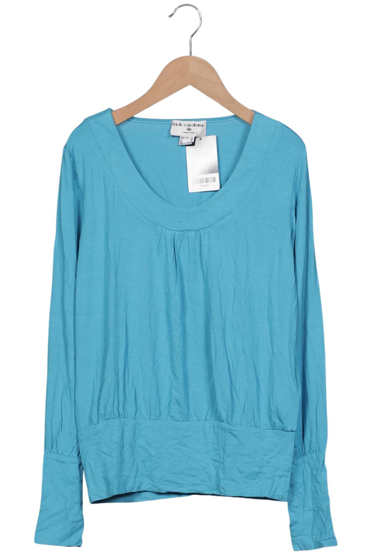 

Rick Cardona by heine Damen Langarmshirt, türkis, Gr. 36