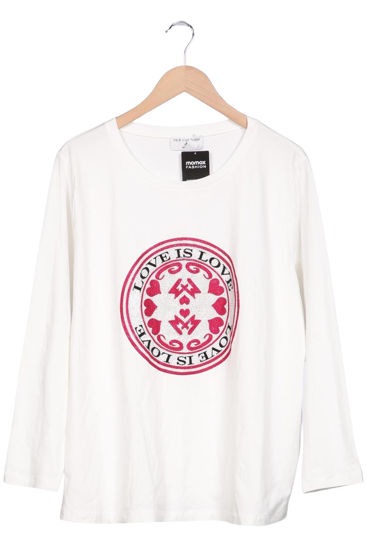 

Rick Cardona by heine Damen Langarmshirt, weiß, Gr. 50