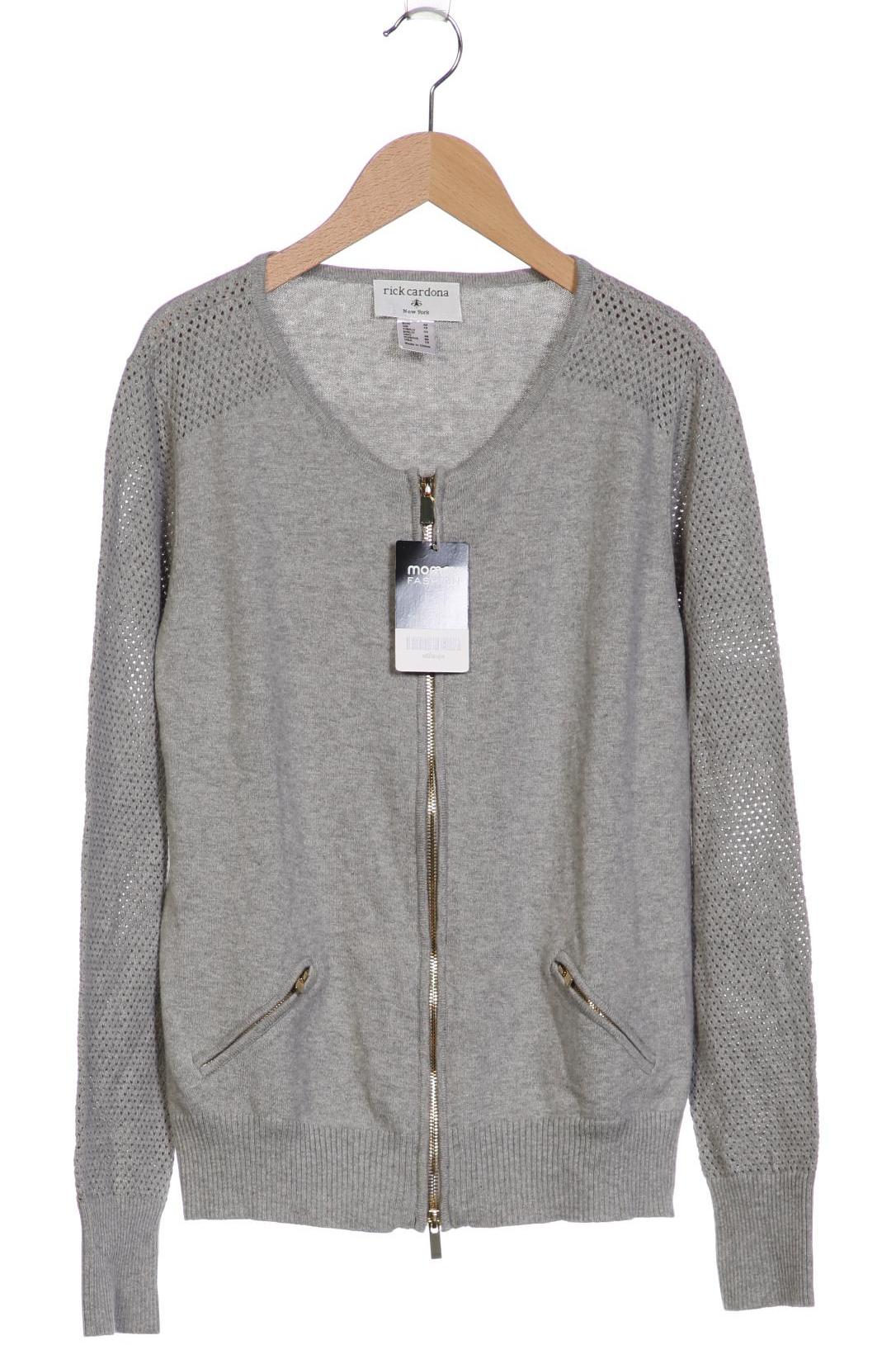 

Rick Cardona by heine Damen Strickjacke, grau, Gr. 42
