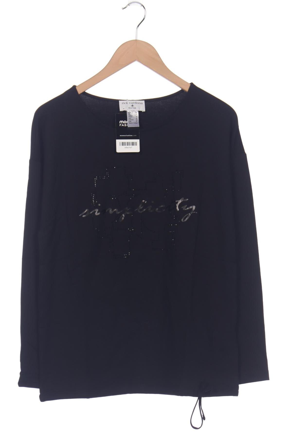 

Rick Cardona by heine Damen Sweatshirt, schwarz, Gr. 34