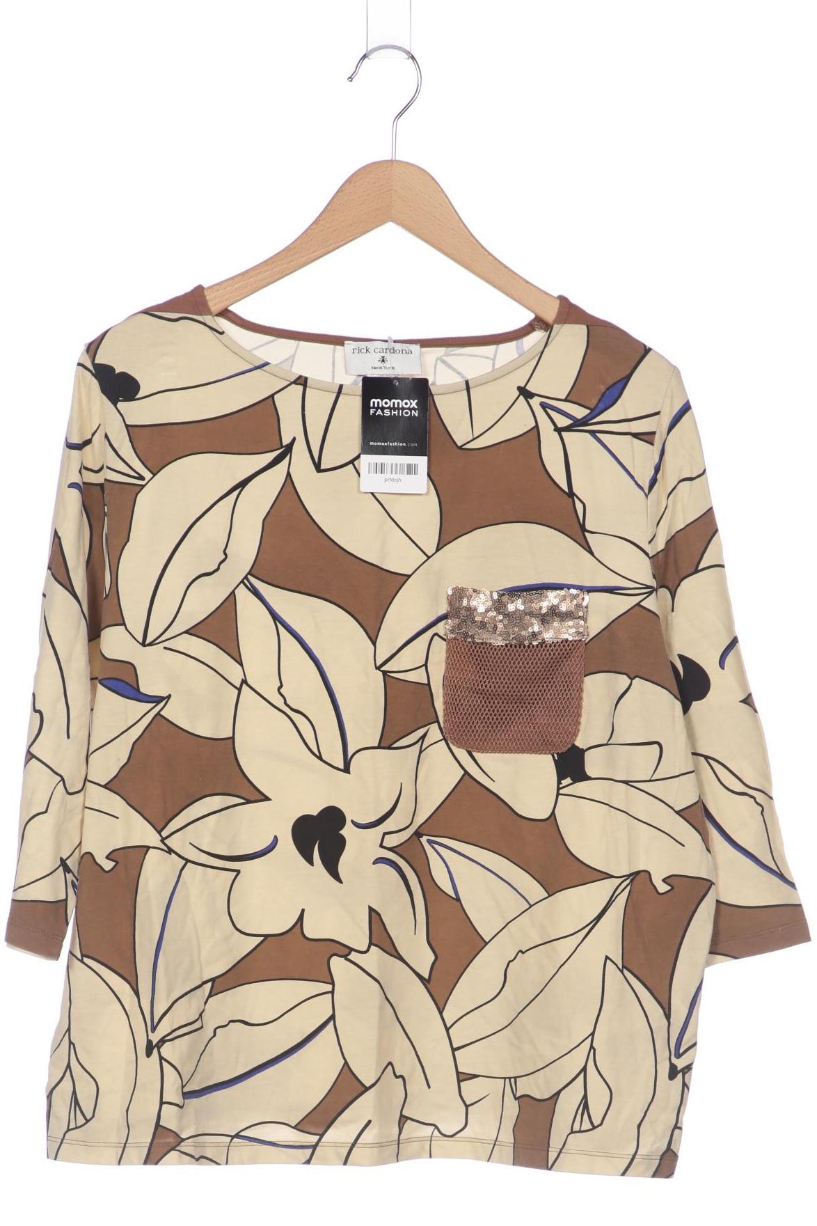 

Rick Cardona by heine Damen Langarmshirt, beige, Gr. 46
