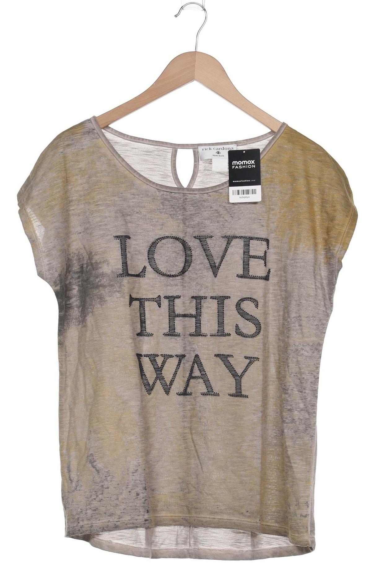 

Rick Cardona by heine Damen T-Shirt, grau, Gr. 42