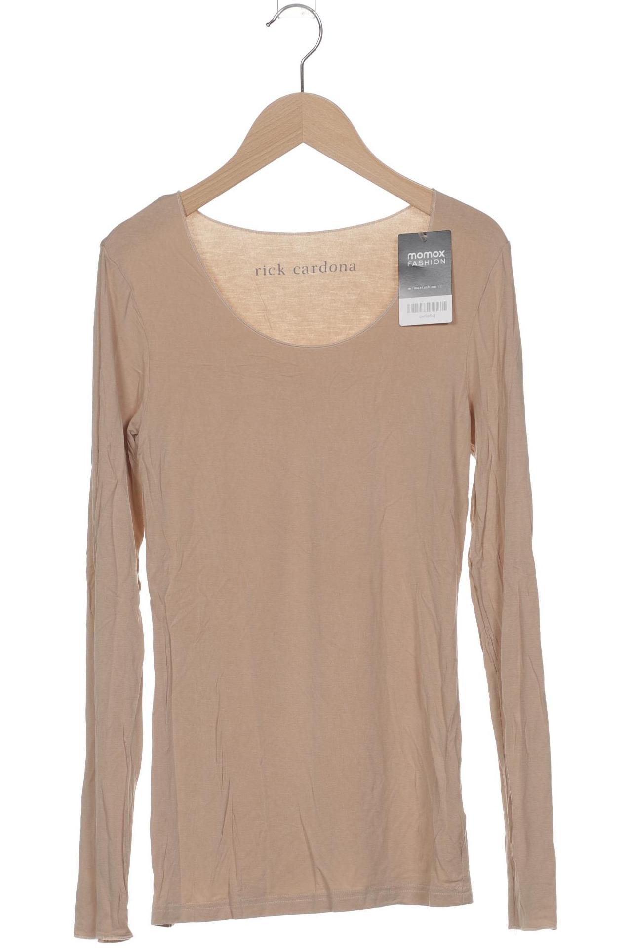 

Rick Cardona by heine Damen Langarmshirt, beige, Gr. 34