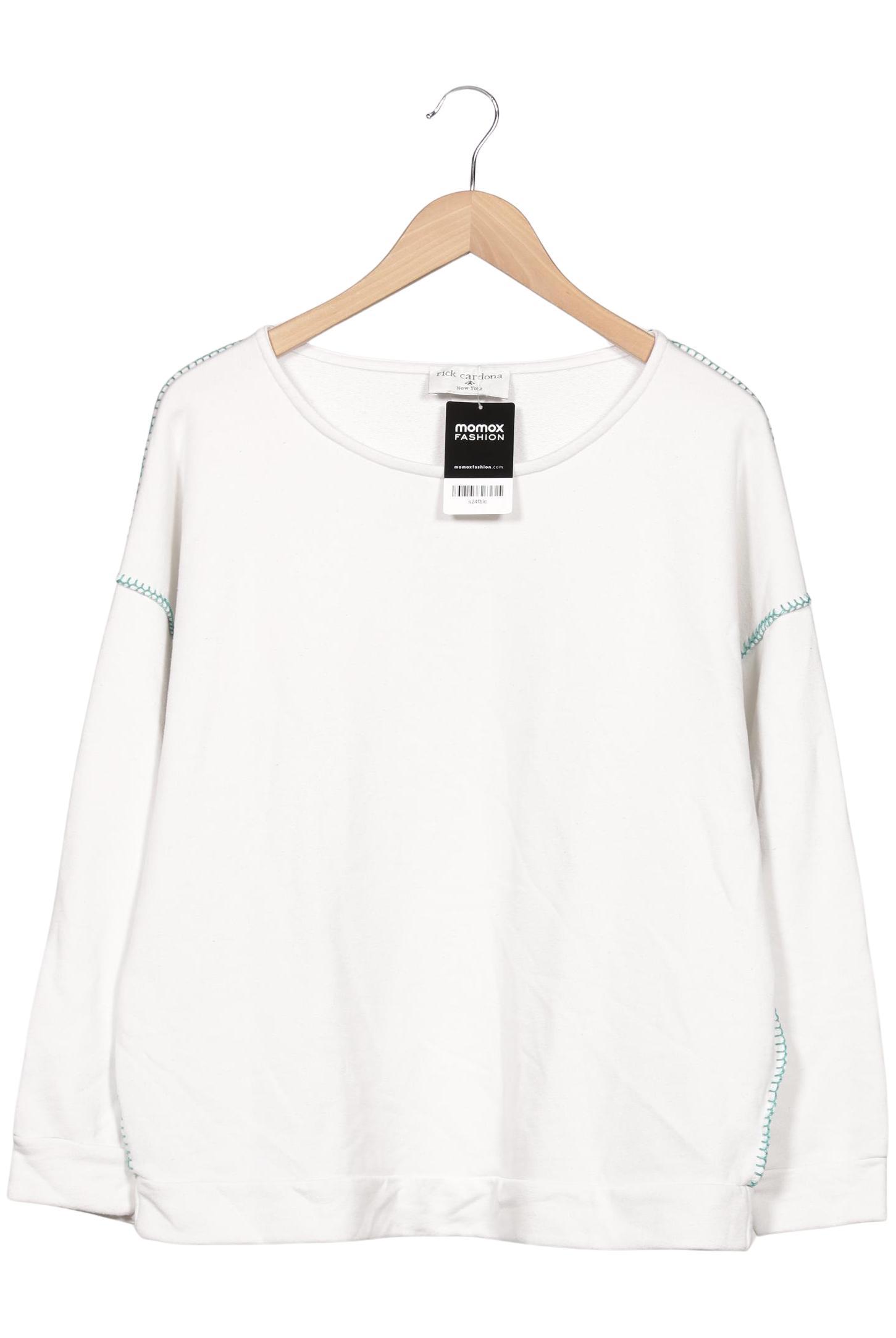 

Rick Cardona by heine Damen Sweatshirt, weiß, Gr. 42