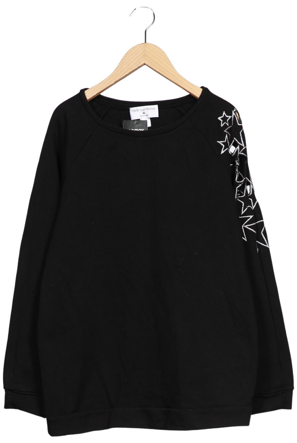 

Rick Cardona by heine Damen Sweatshirt, schwarz, Gr. 40