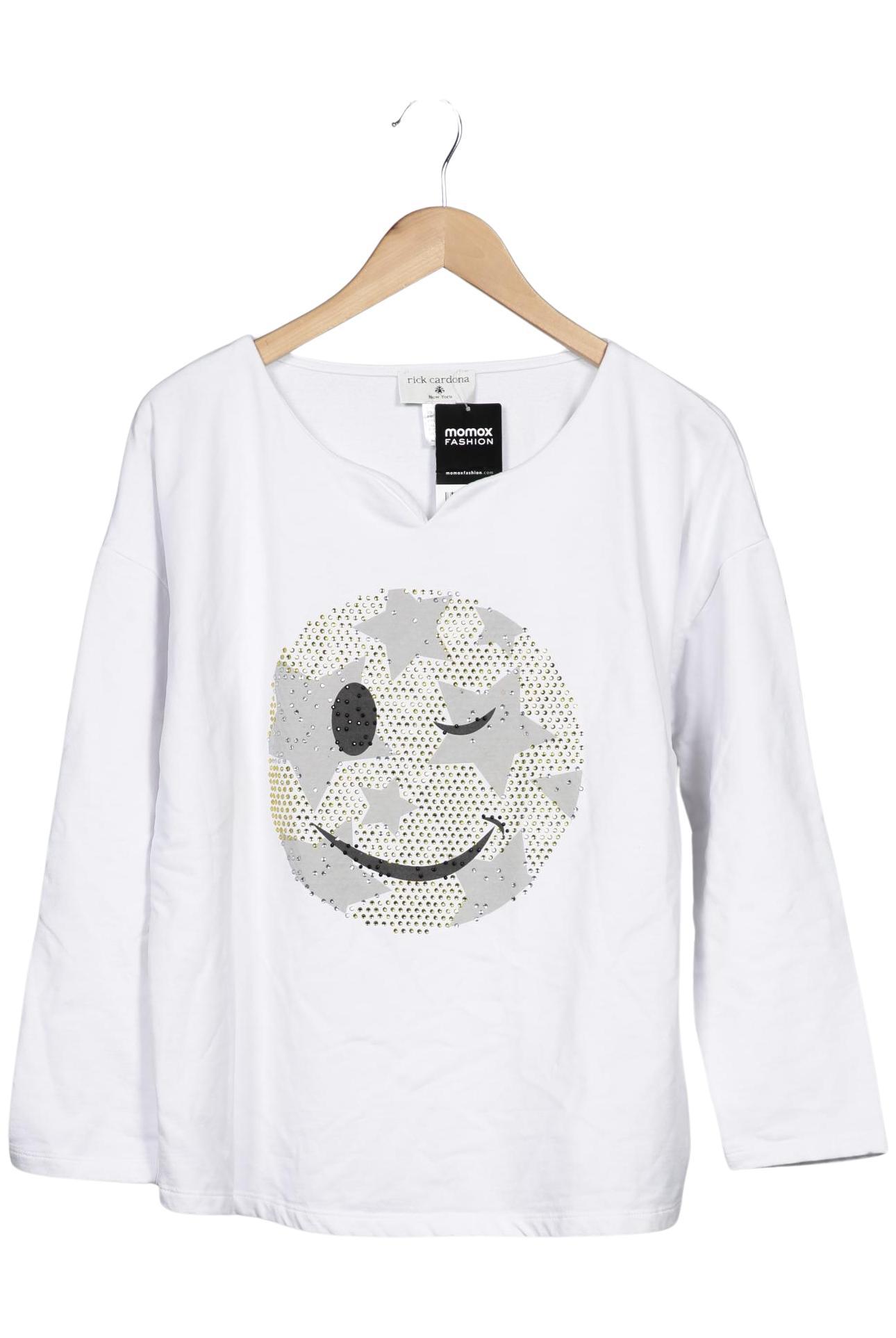 

Rick Cardona by heine Damen Sweatshirt, weiß, Gr. 42