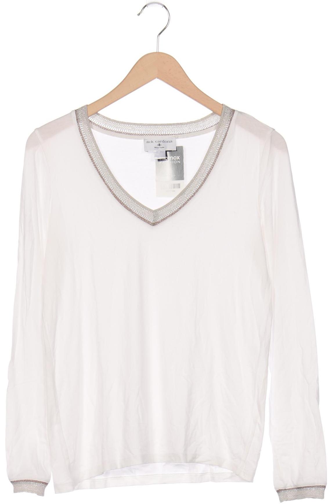 

Rick Cardona by heine Damen Langarmshirt, weiß, Gr. 38