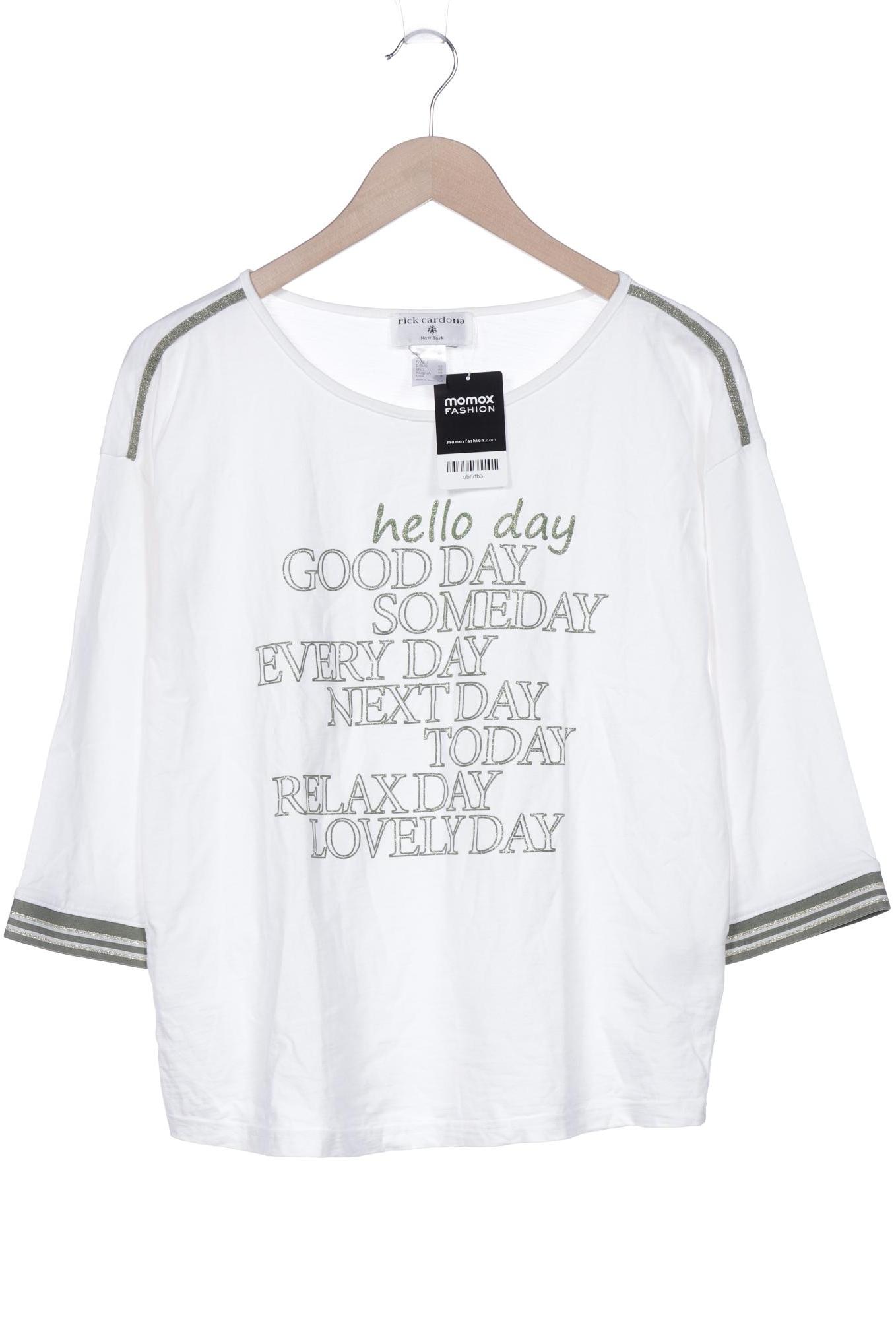 

Rick Cardona by heine Damen Langarmshirt, cremeweiß, Gr. 40