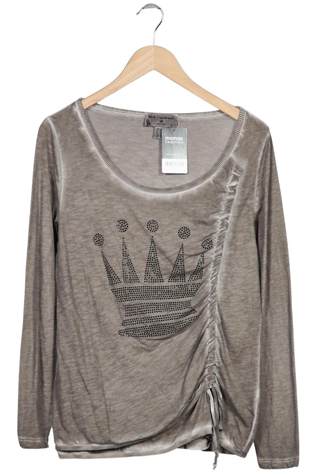 

Rick Cardona by heine Damen Langarmshirt, grau, Gr. 42