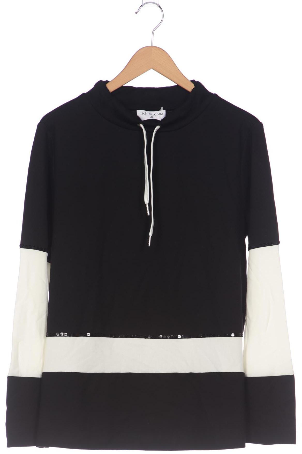 

Rick Cardona by heine Damen Sweatshirt, schwarz, Gr. 42