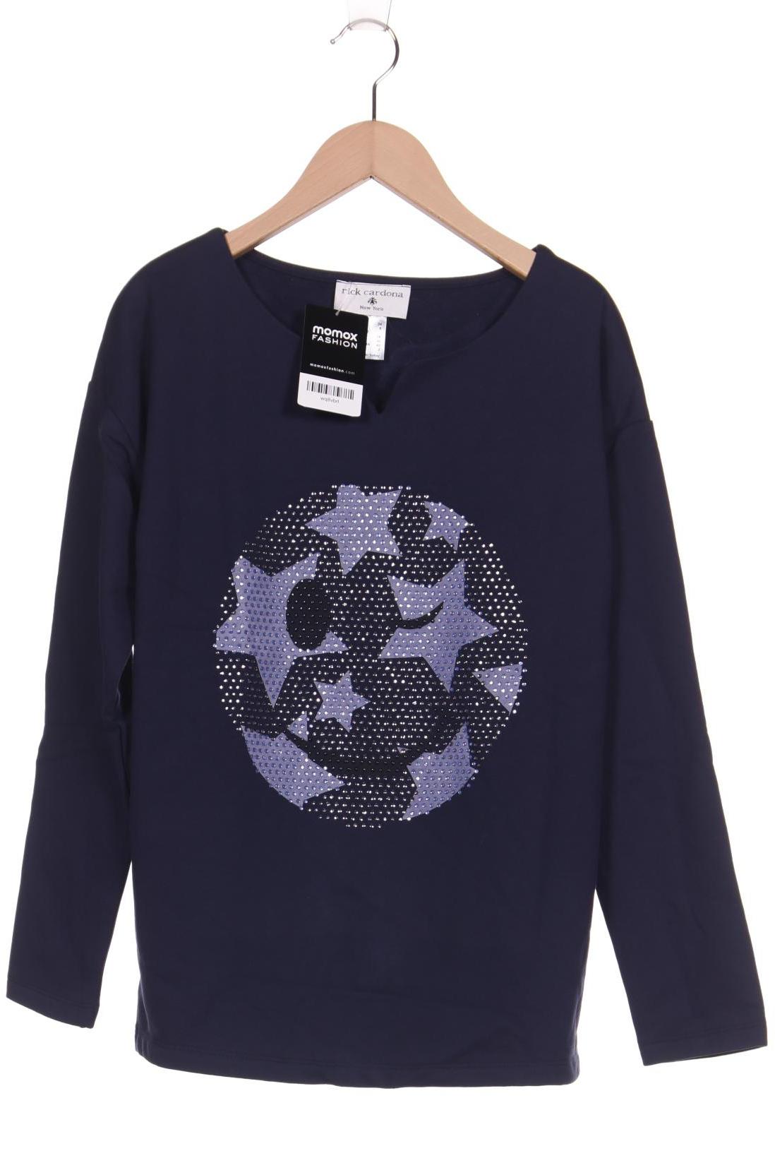

Rick Cardona by heine Damen Sweatshirt, marineblau, Gr. 34