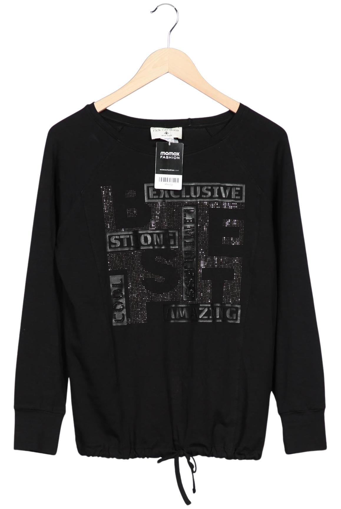 

Rick Cardona by heine Damen Langarmshirt, schwarz, Gr. 38