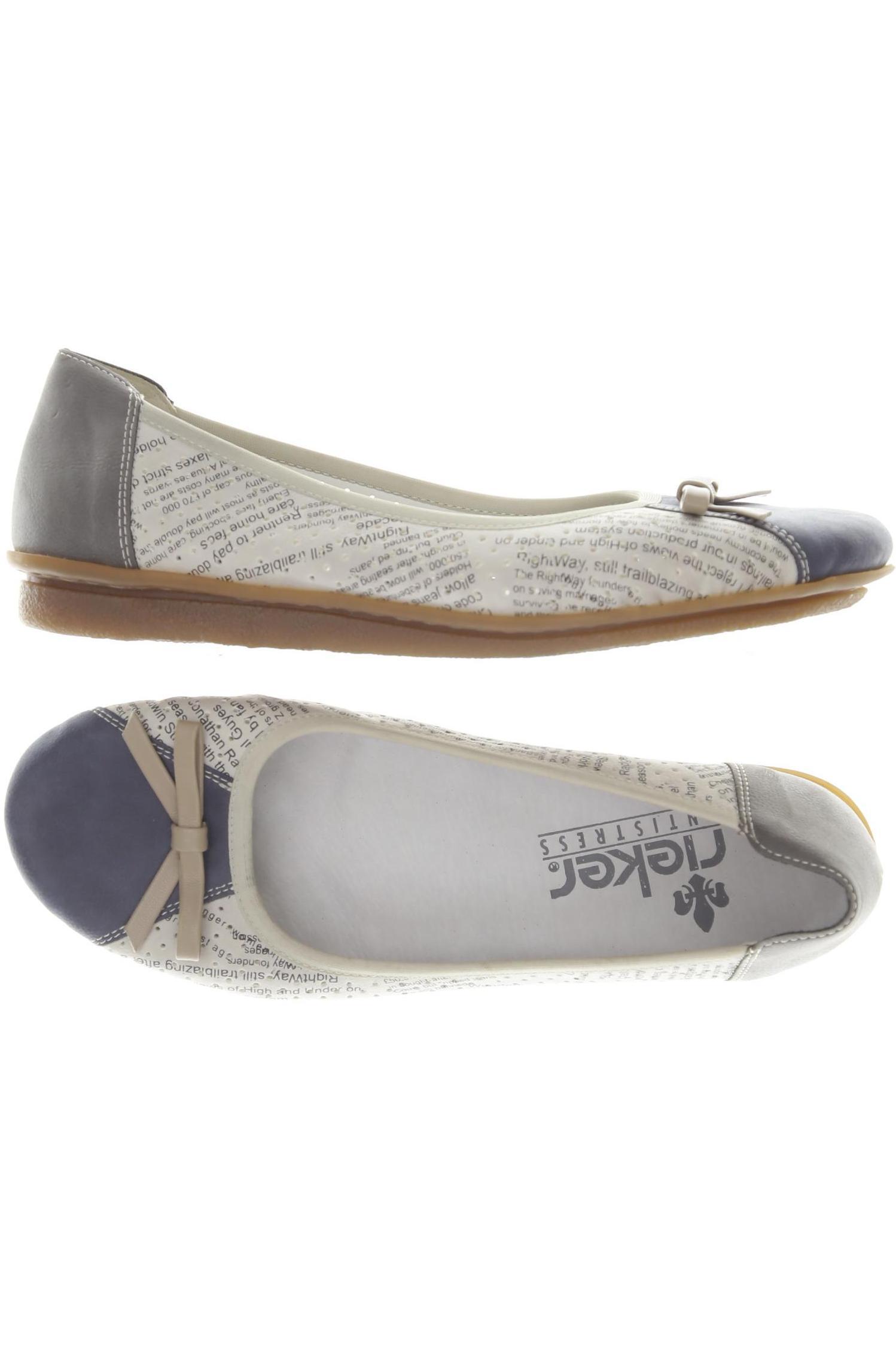 

Rieker Damen Ballerinas, grau, Gr. 38
