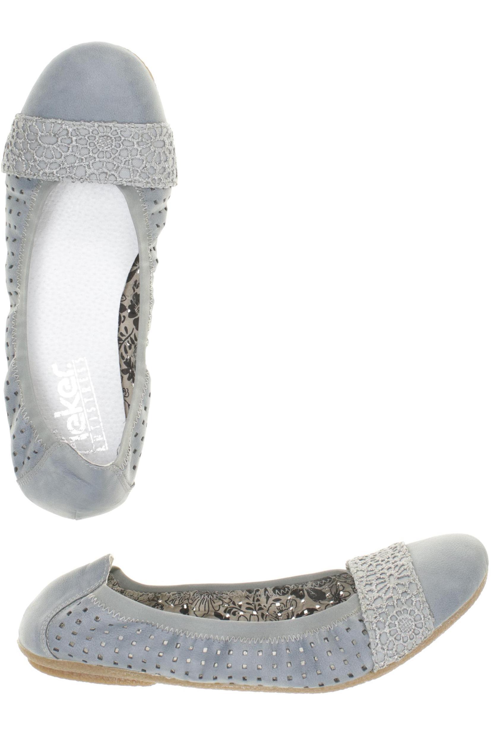 

Rieker Damen Ballerinas, grau, Gr. 41