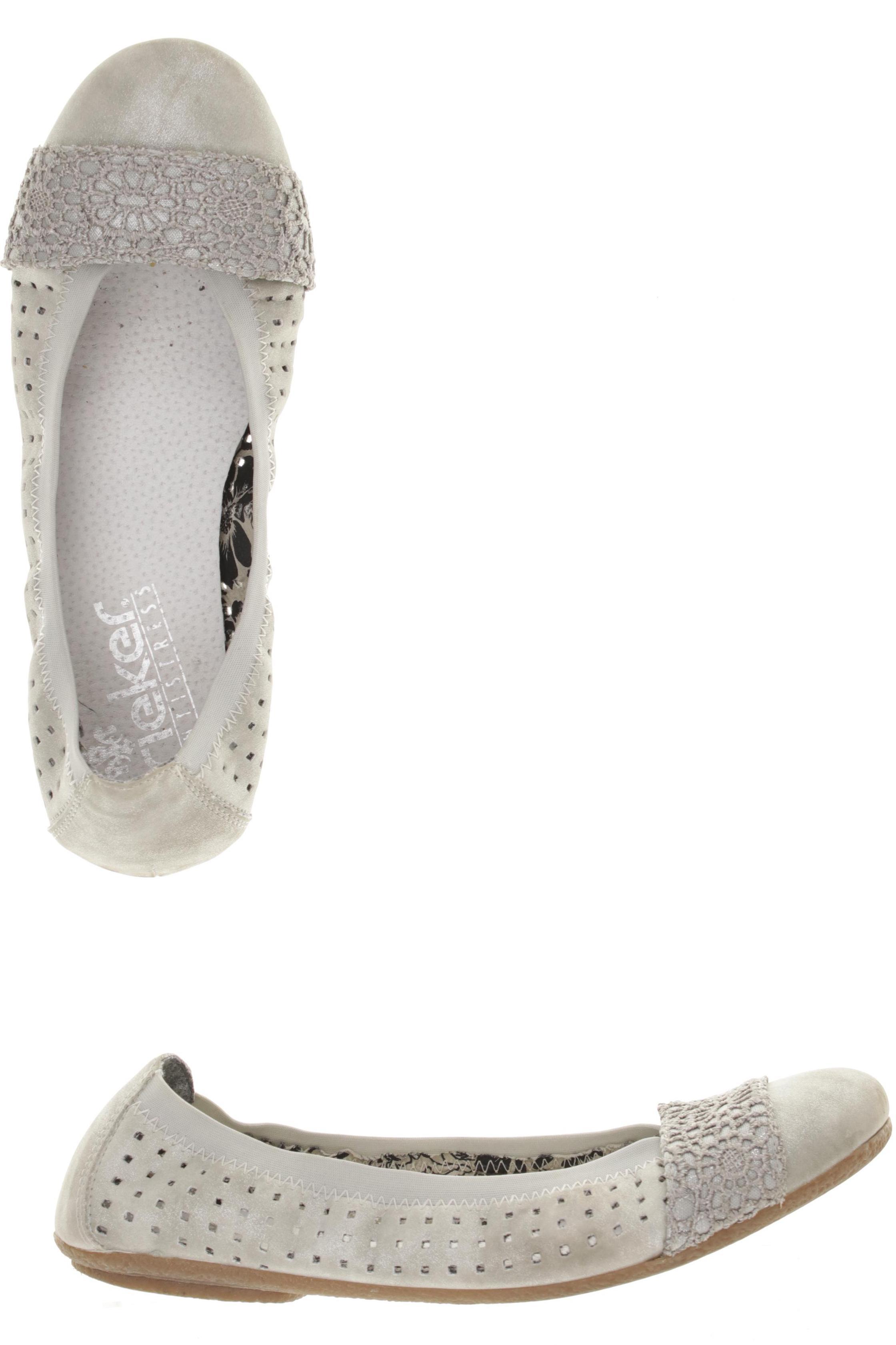 

Rieker Damen Ballerinas, grau, Gr. 38
